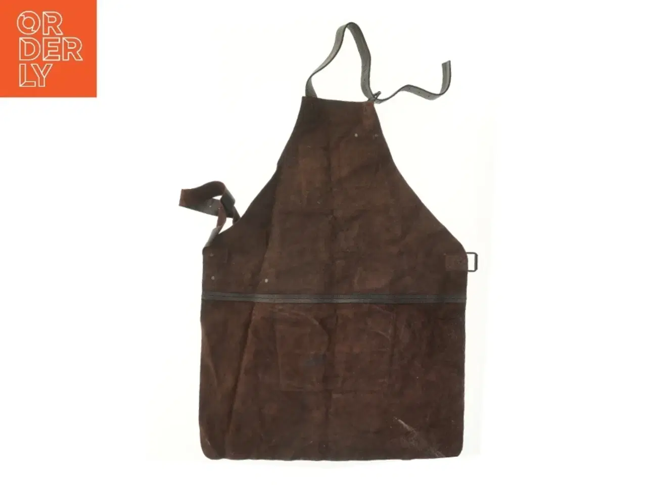 Billede 2 - Læderforklæde (str. 90x66 cm)