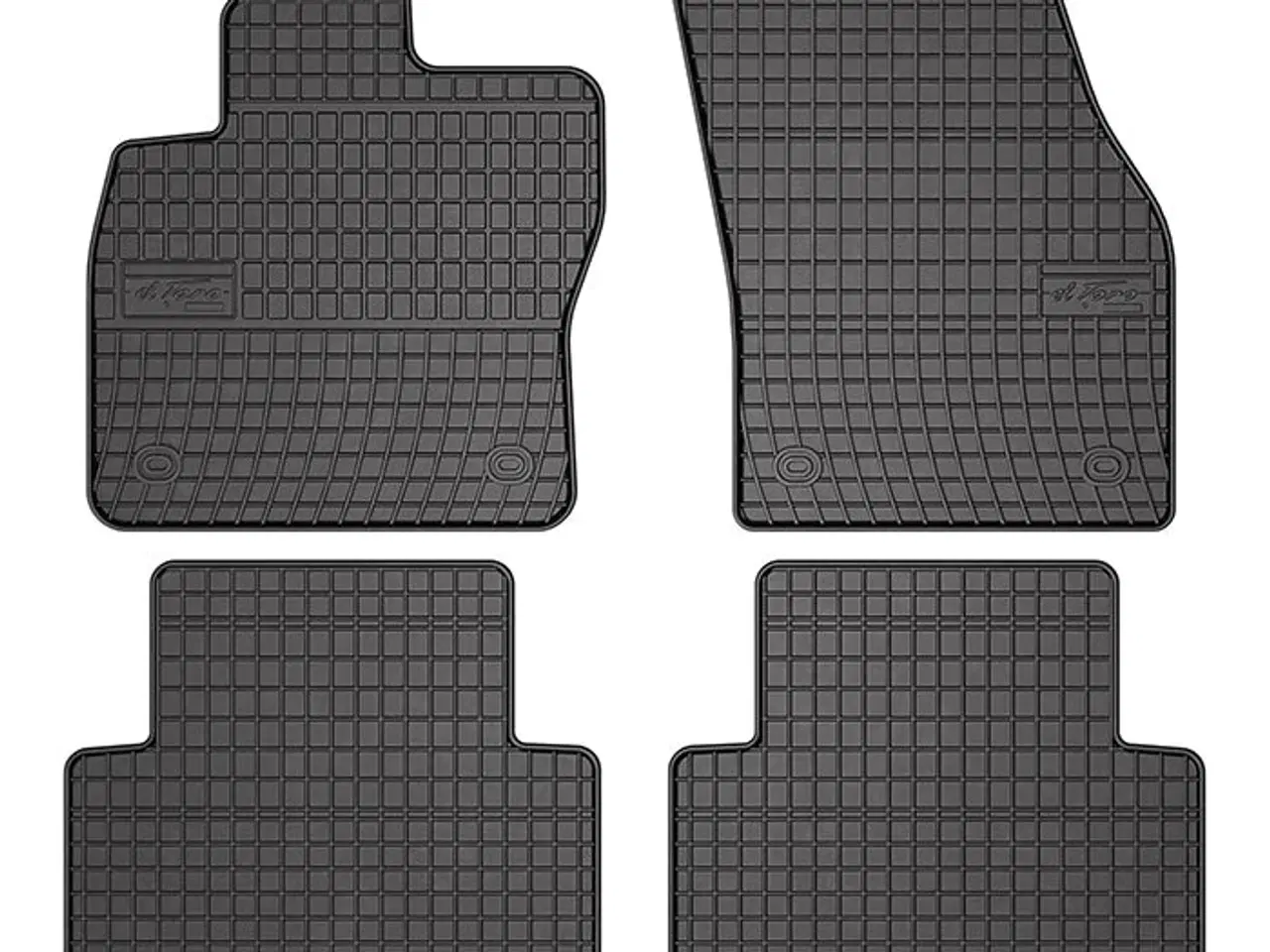 Billede 1 - Gummimåtter Volkswagen Touran II minivan 2015-
