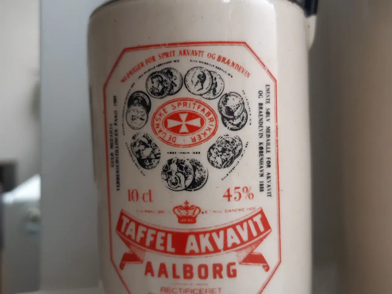 Billede 7 - Lille Taffel Akvavit flaske med prop