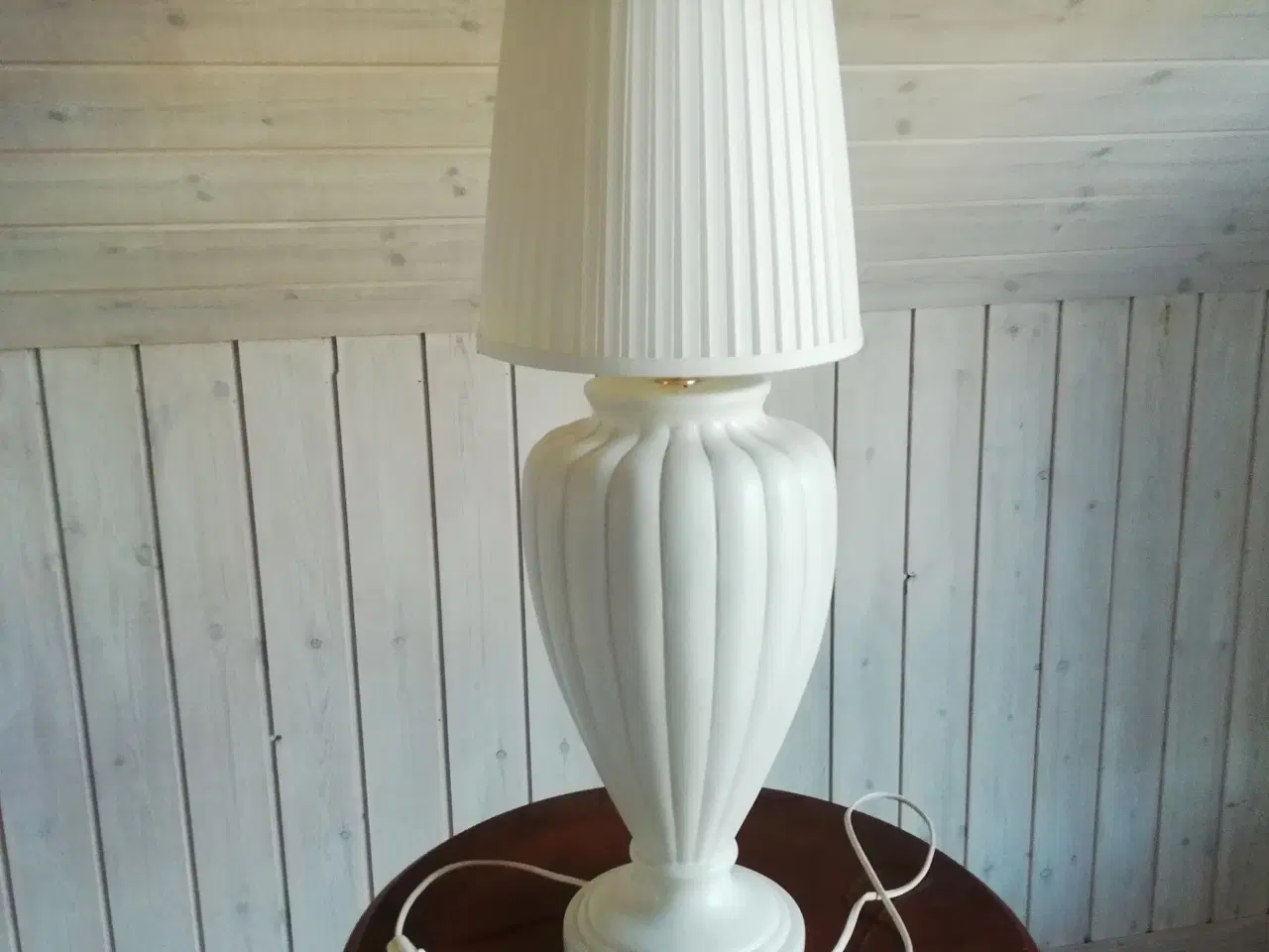 Billede 7 - Herskabelig Bordlampe med volume. Gaveide?