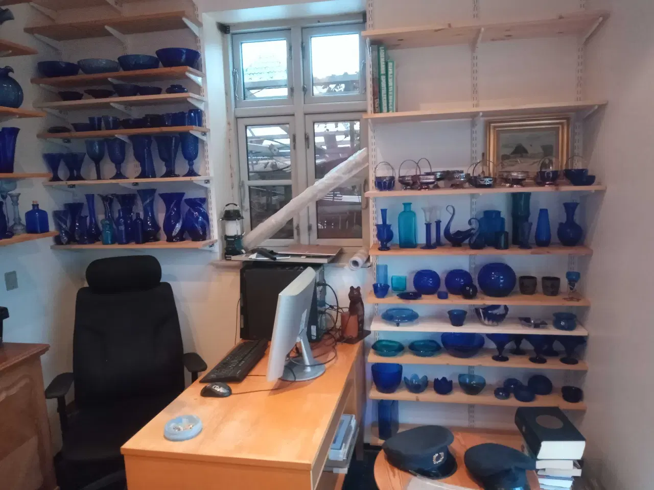 Billede 6 - BLÅ glasvarer