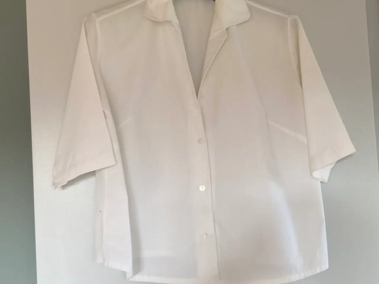 Billede 1 - Vintage skjortebluse, hvid