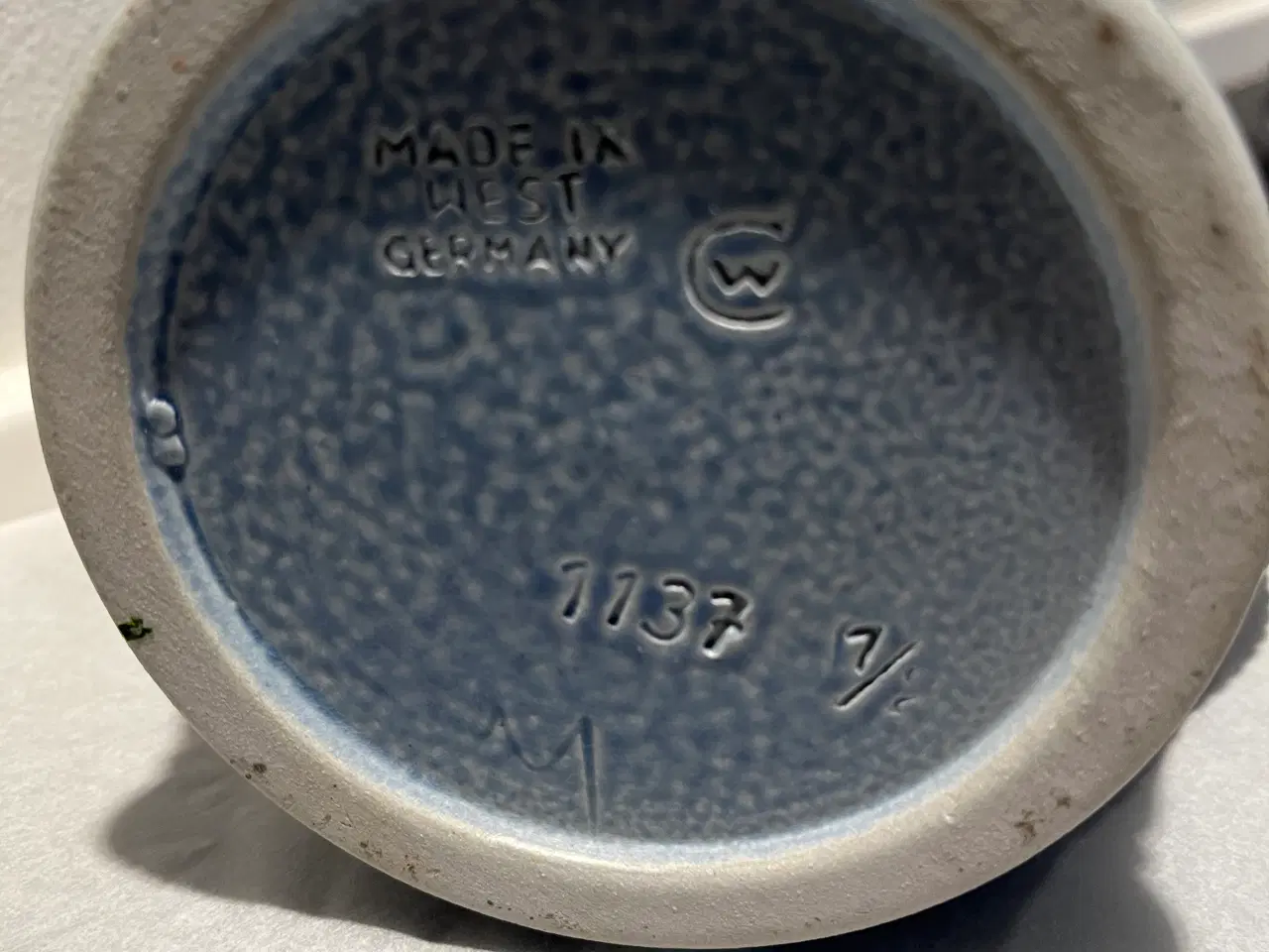 Billede 4 - Ølkrus med tinlåg og tekst