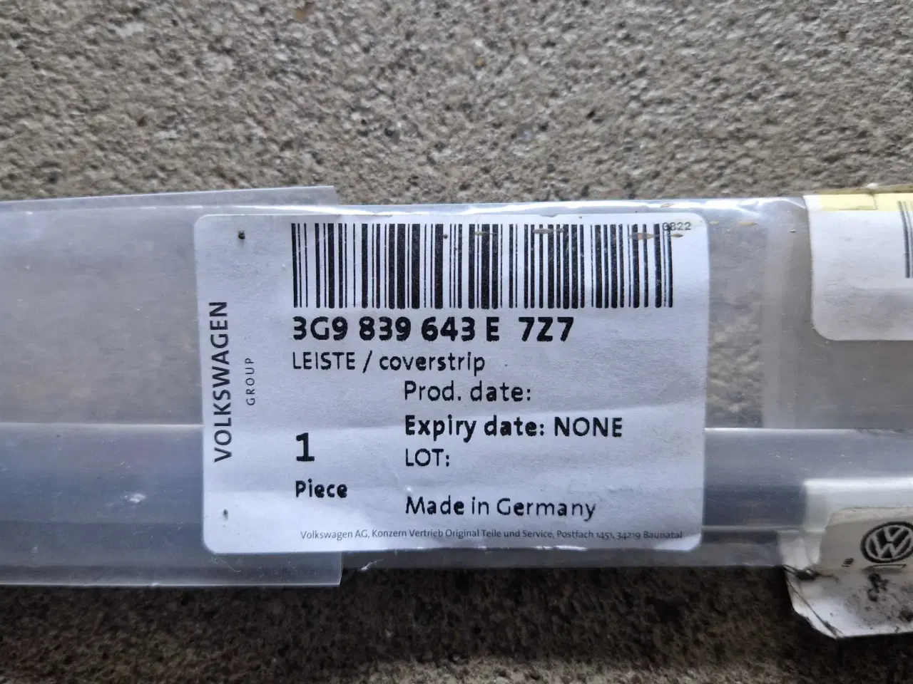 Billede 7 - Passat 2017 tonede lamineret originale bagsiderude