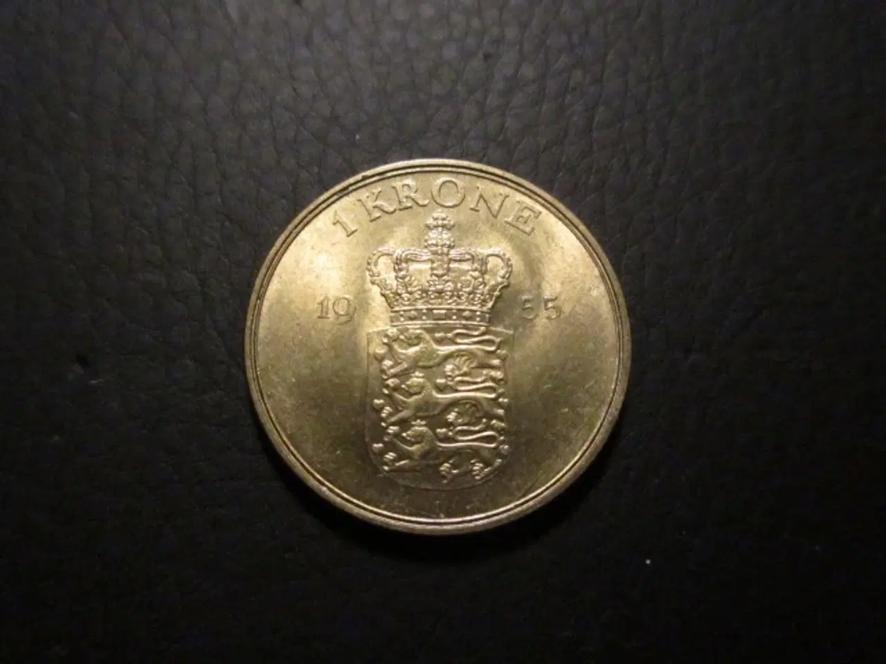 Billede 1 - 1 kr 1955 unc kv. 0