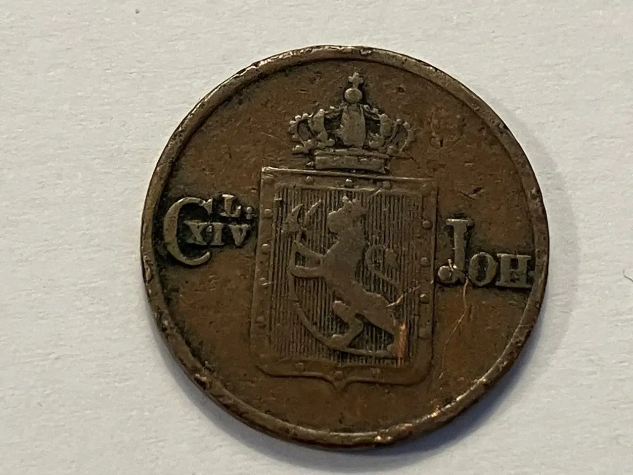 Billede 2 - 1/2 Skilling Norge 1841