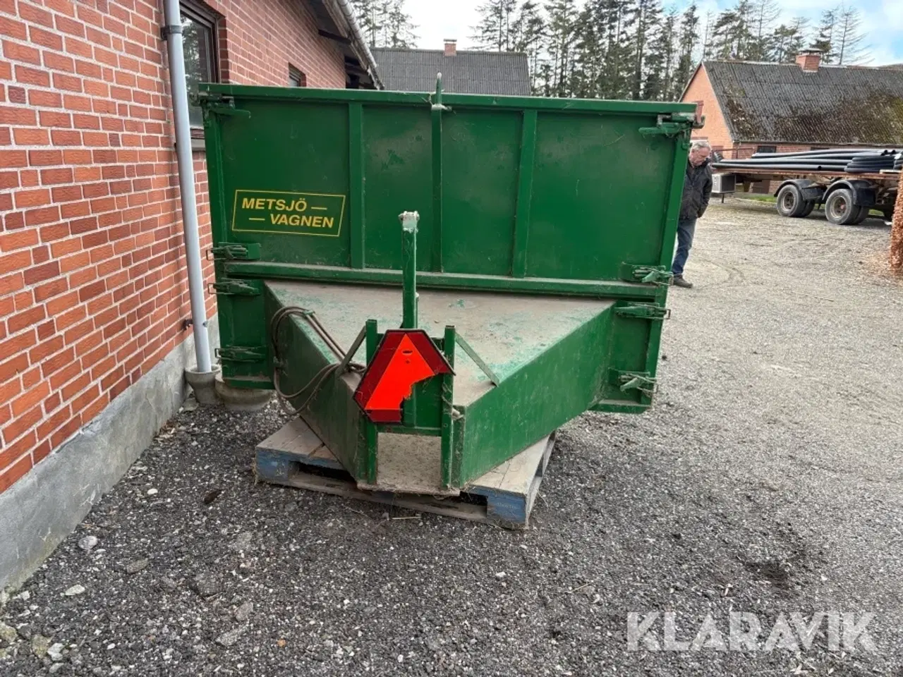 Billede 2 - Bagsmæk til korn vogn Metsjö