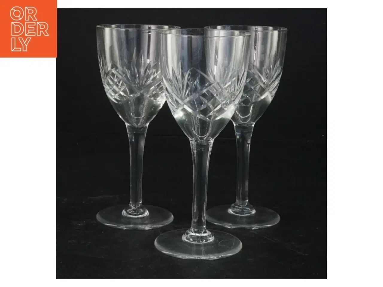 Billede 1 - Krystal glas (str. 16 komma 5 x 7 cm)