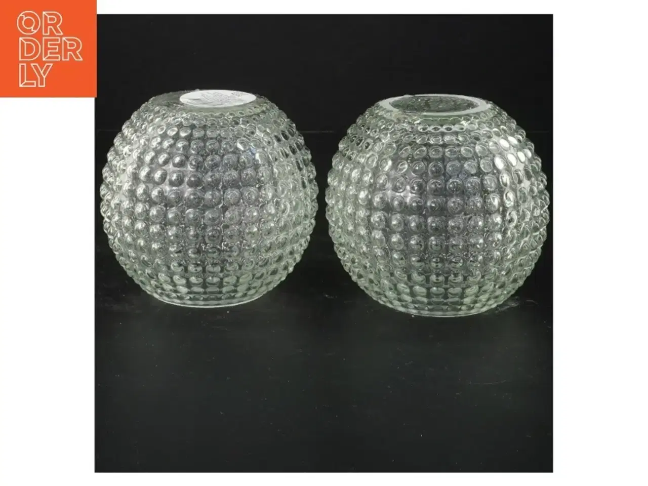 Billede 1 - Glas lysestager (str. 10x10 cm)