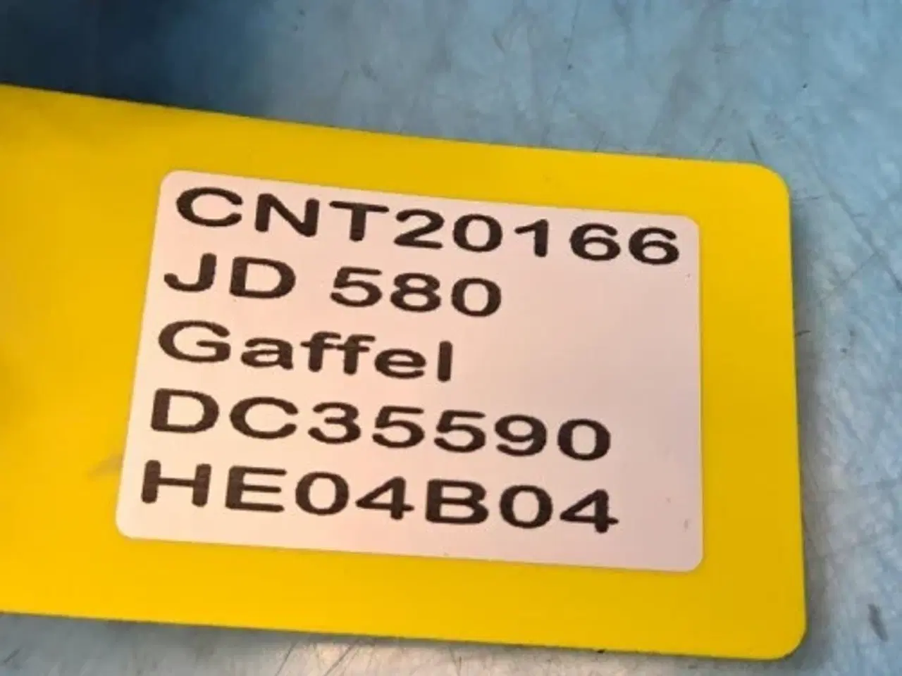 Billede 14 - John Deere 580 Gaffel DC35590