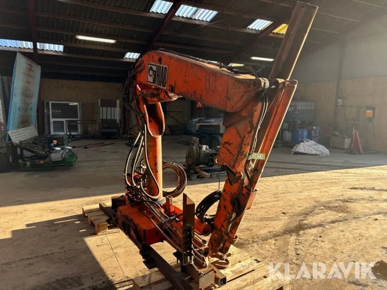 Billede 2 - Kranarm Hiab - 8 tons meter