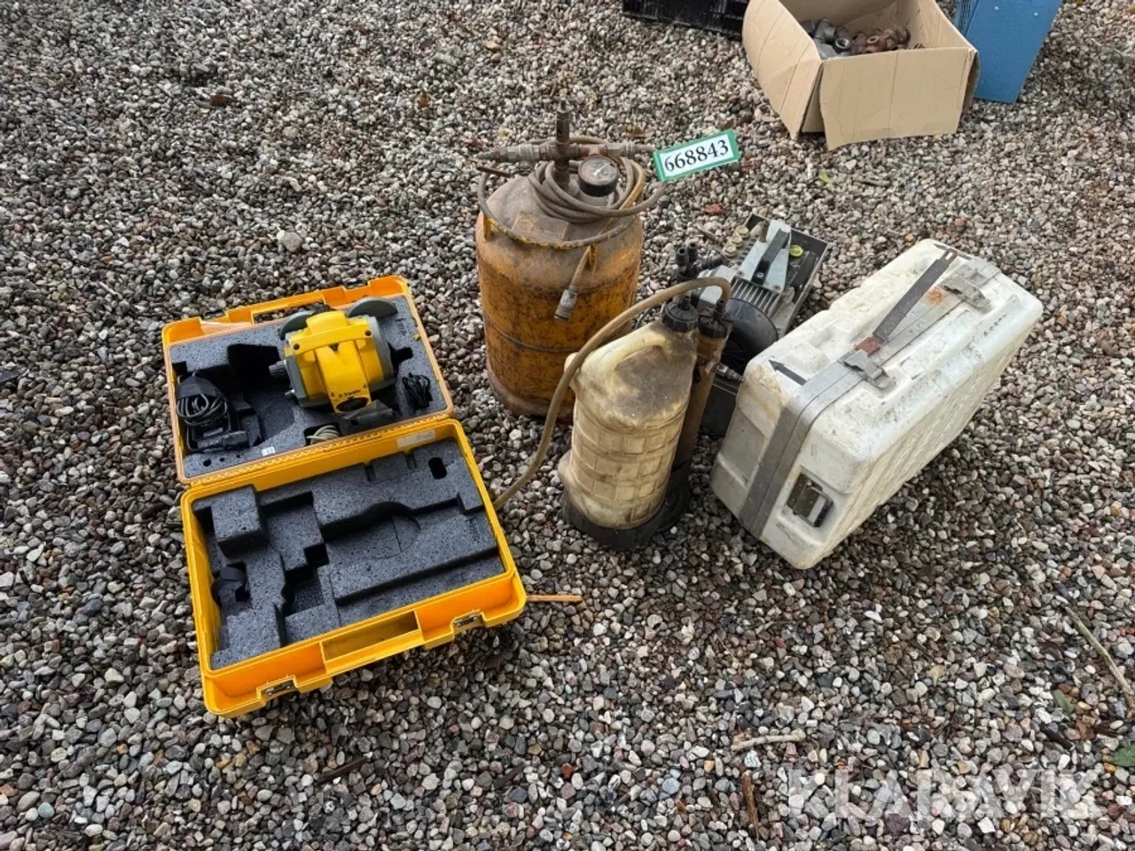 Billede 3 - Total station, tryktank, suger LOT