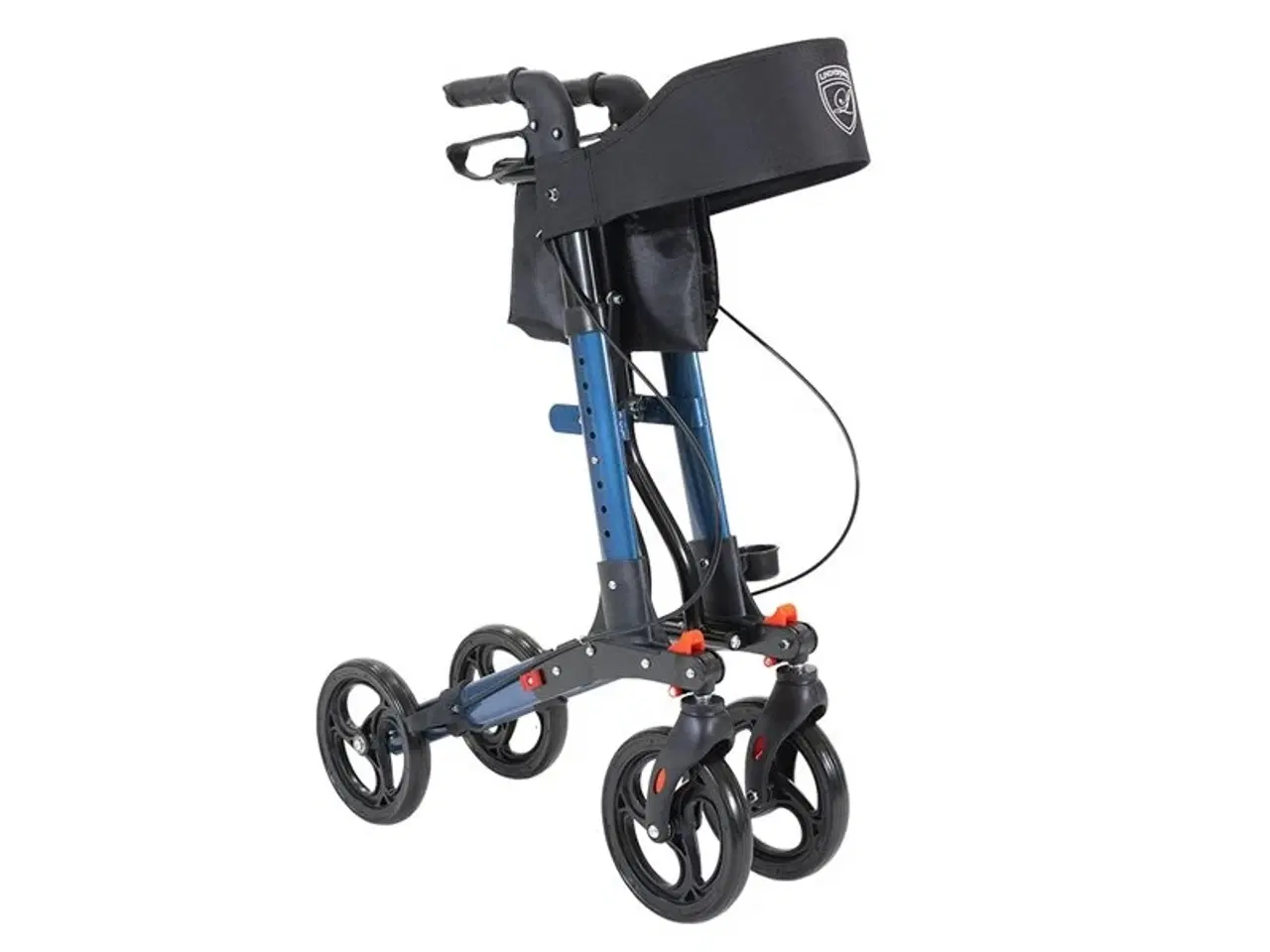 Billede 5 - Lindebjerg Rollator HF 150 Smart klik - Metal blå