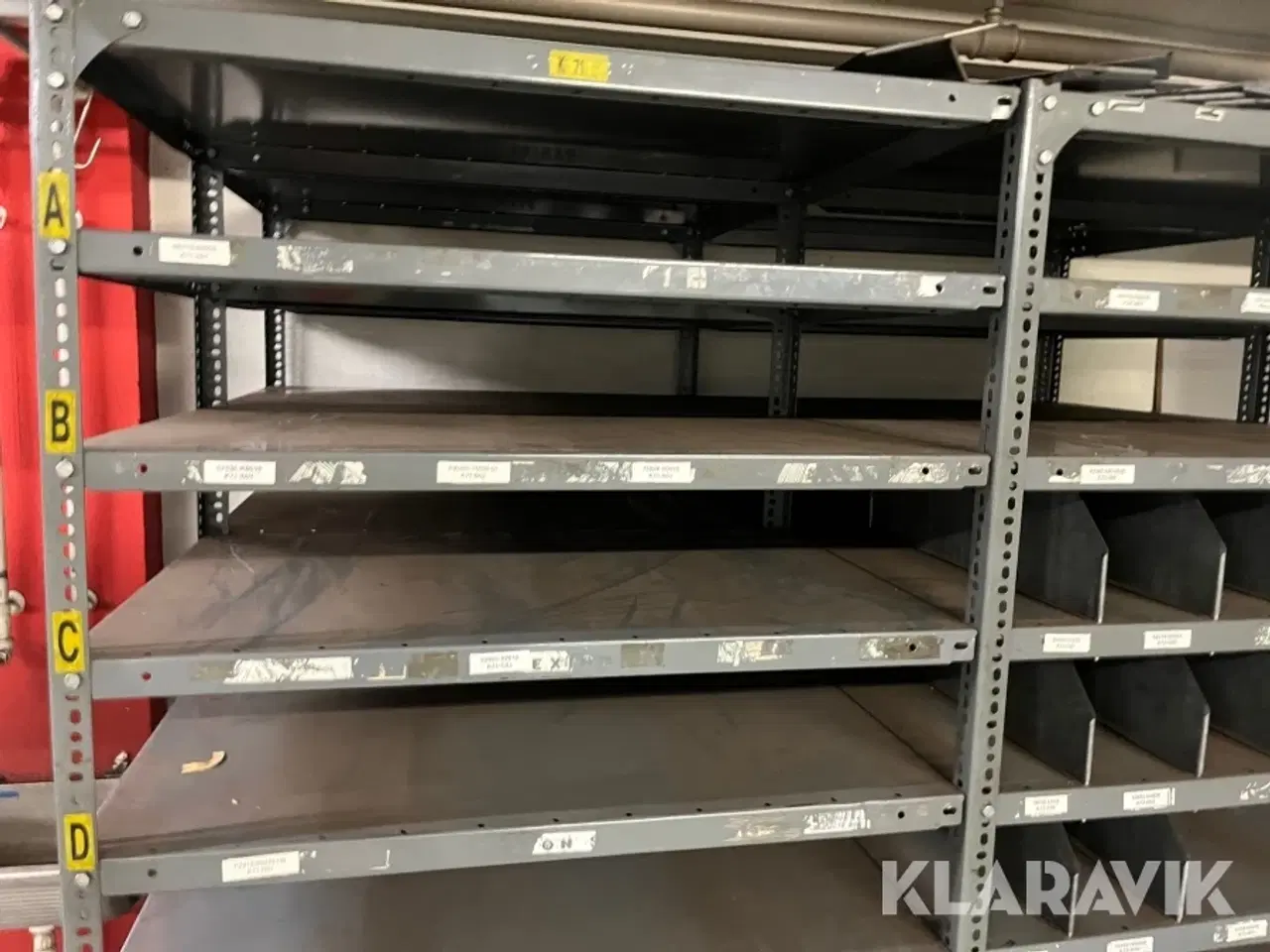 Billede 9 - Lager reoler Dexion 140 12 fag