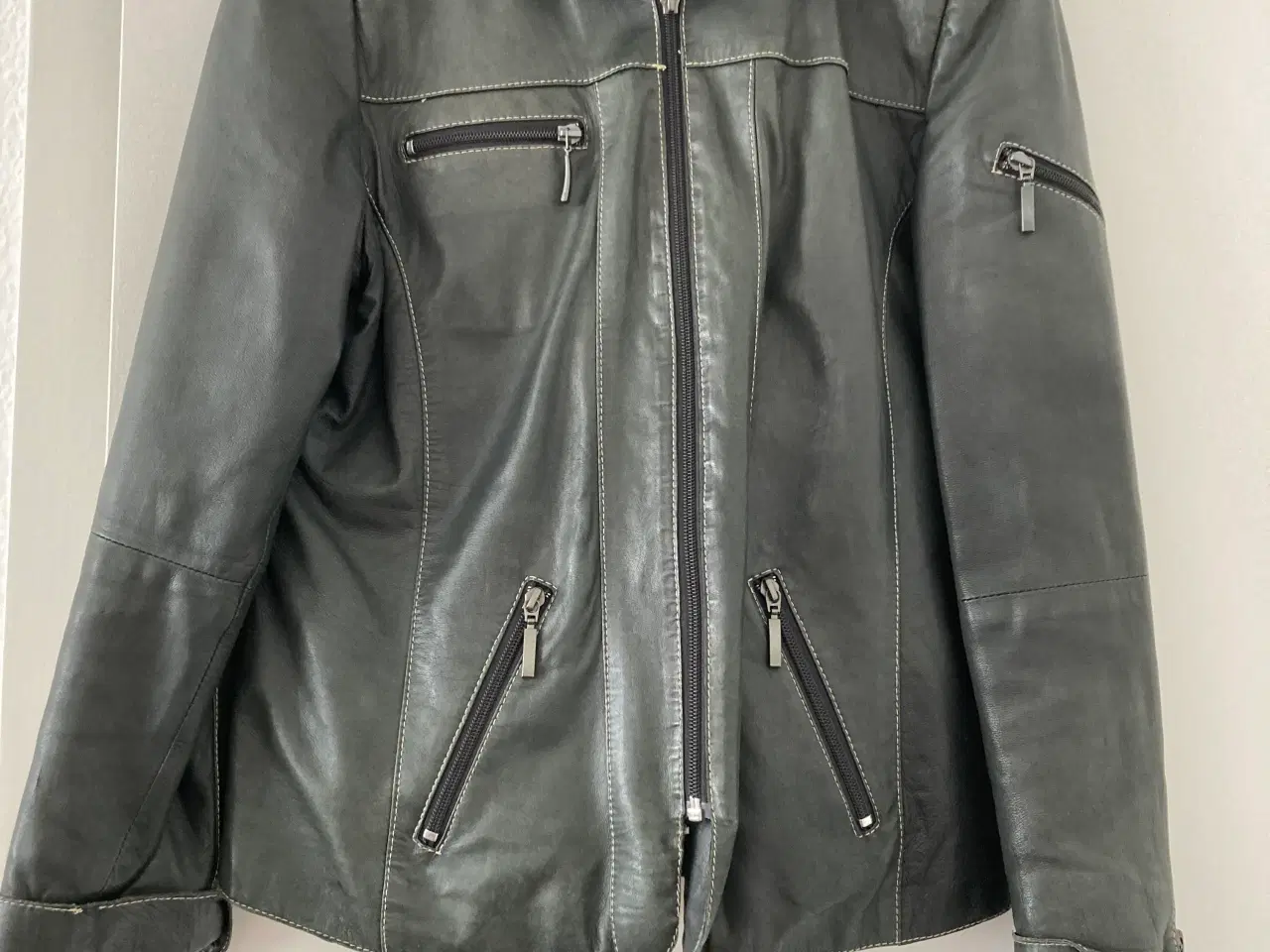 Billede 1 - Skind jakke