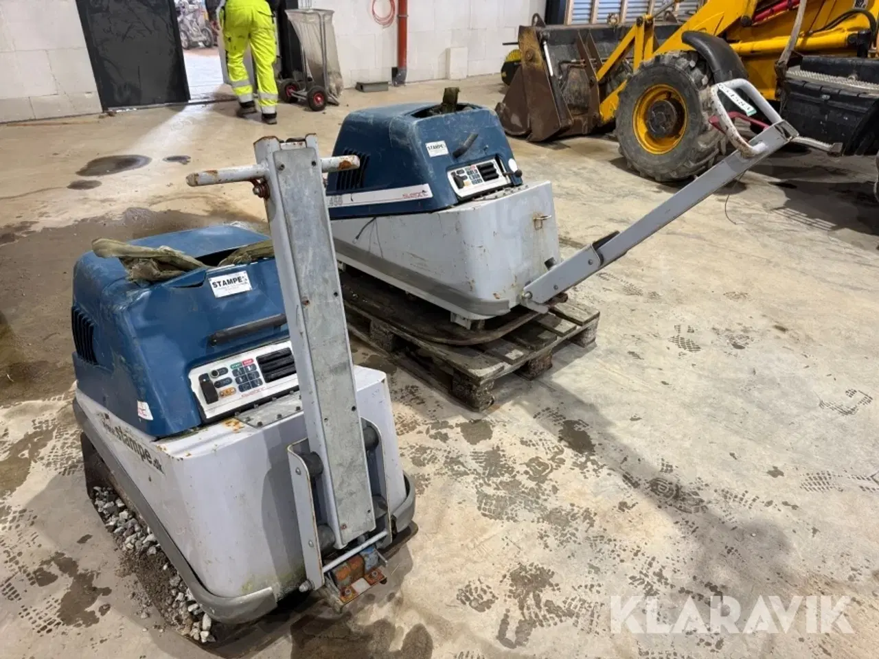 Billede 4 - Pladevibrator Swepac FB455 2 styk