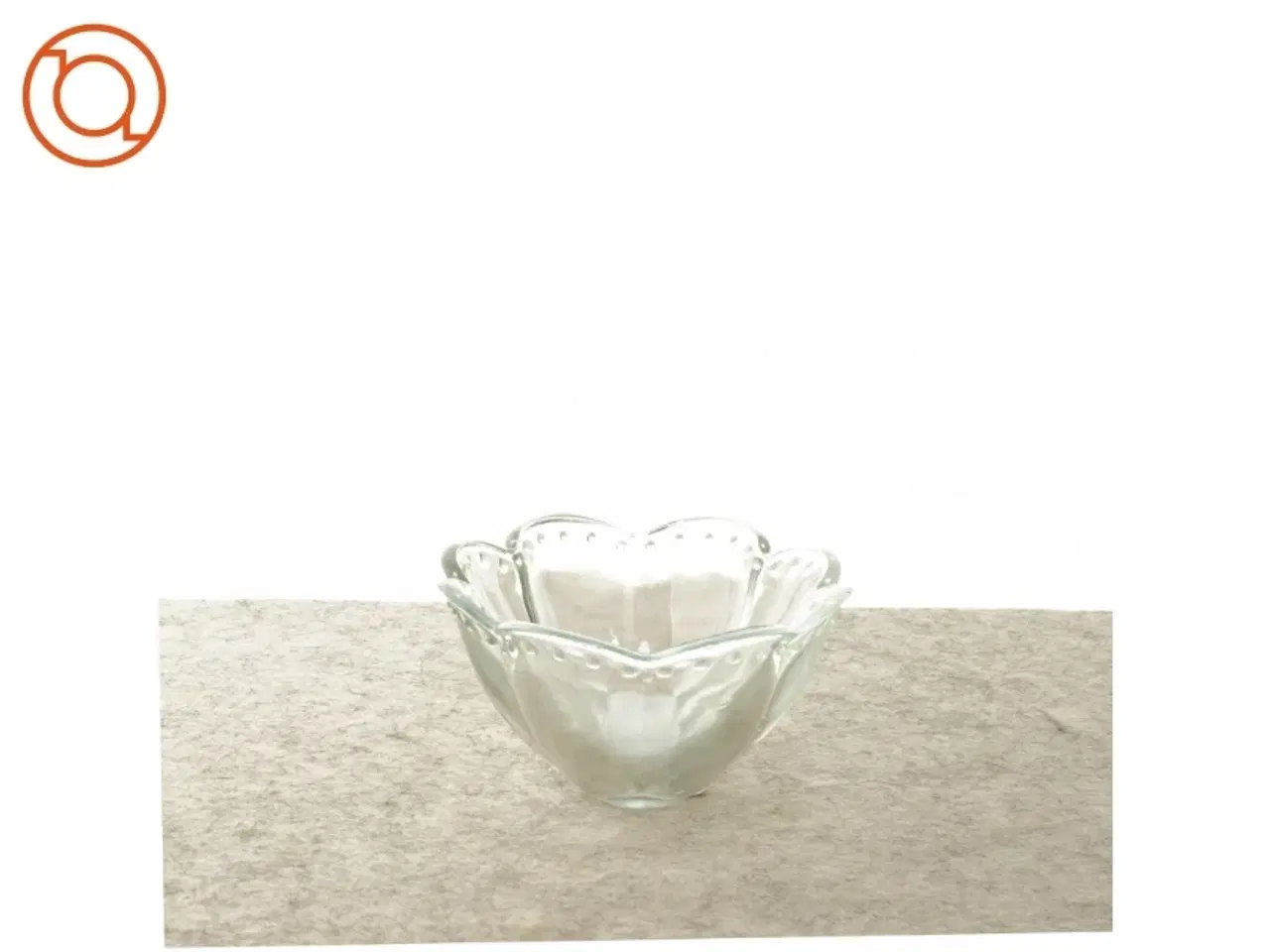 Billede 2 - Glasskål (str. 14 x 9 cm)