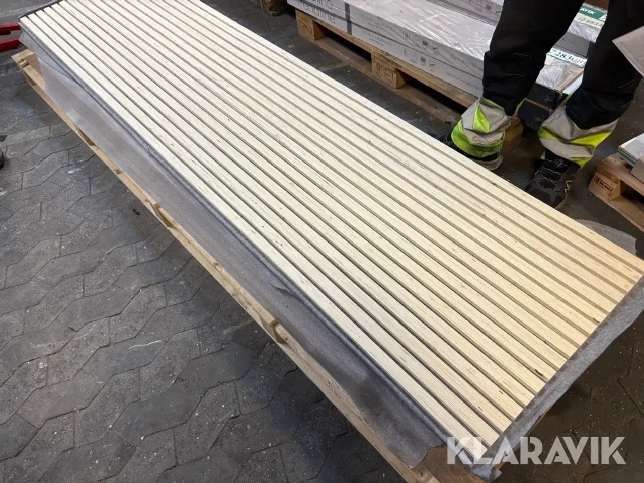 Billede 2 - Akustisk paneler Moelven Kerto fyr - 6 styks