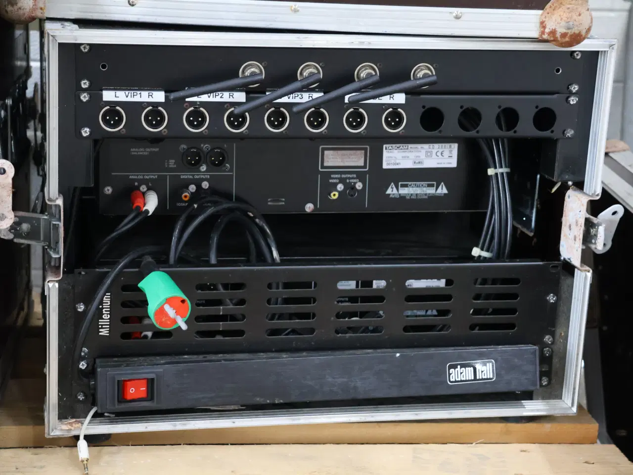 Billede 20 - Lydudstyr i flightcase - stand ukendt.