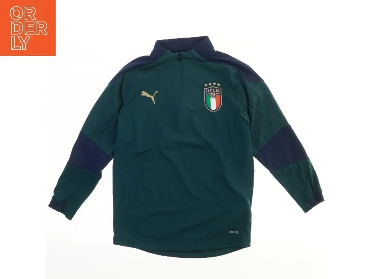 Billede 1 - Italy Langærmet sportstrøje med logoer fra Puma (str. 140)