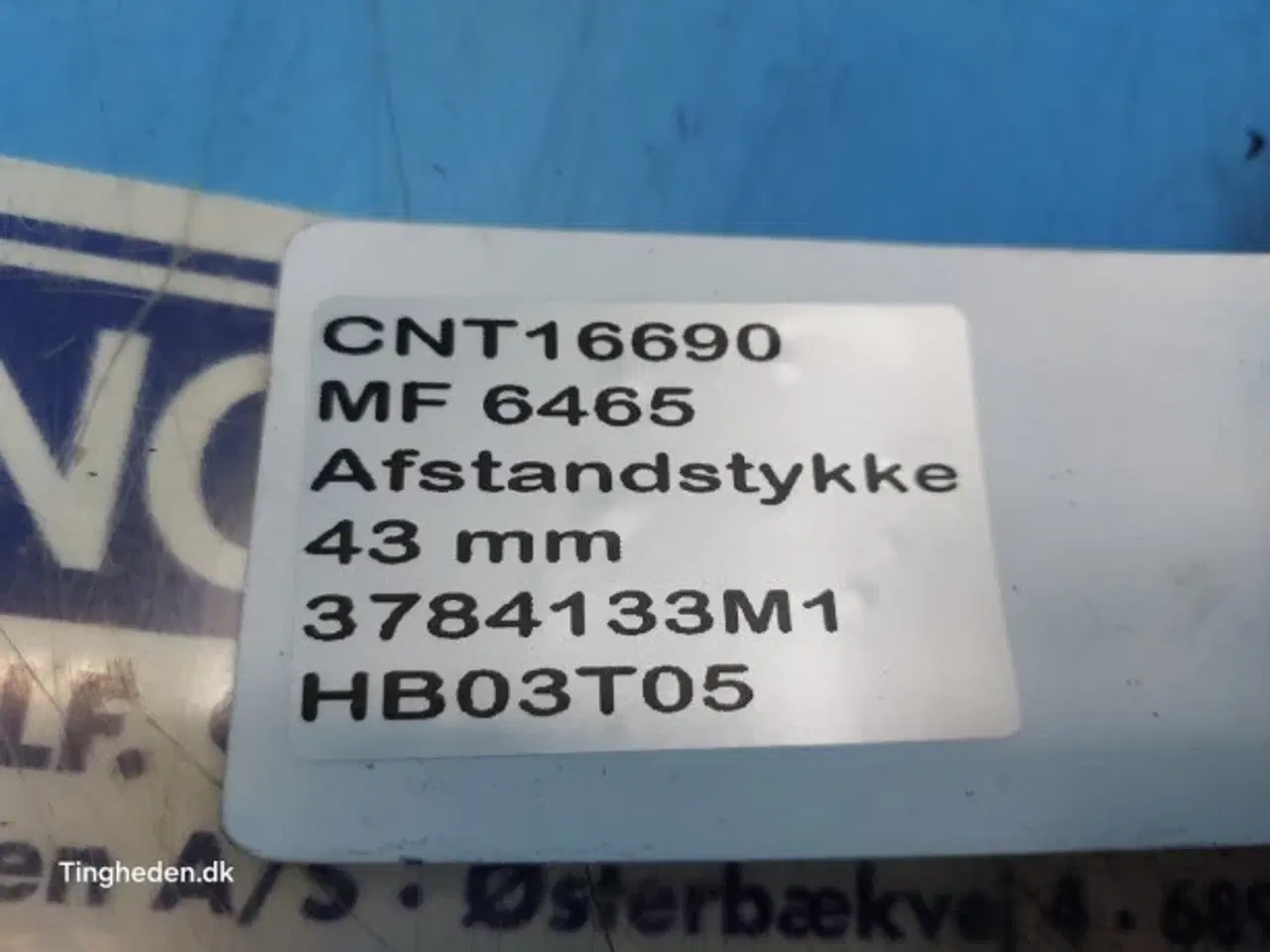 Billede 13 - Massey Ferguson 6465 Afstandstykke 3784133M1