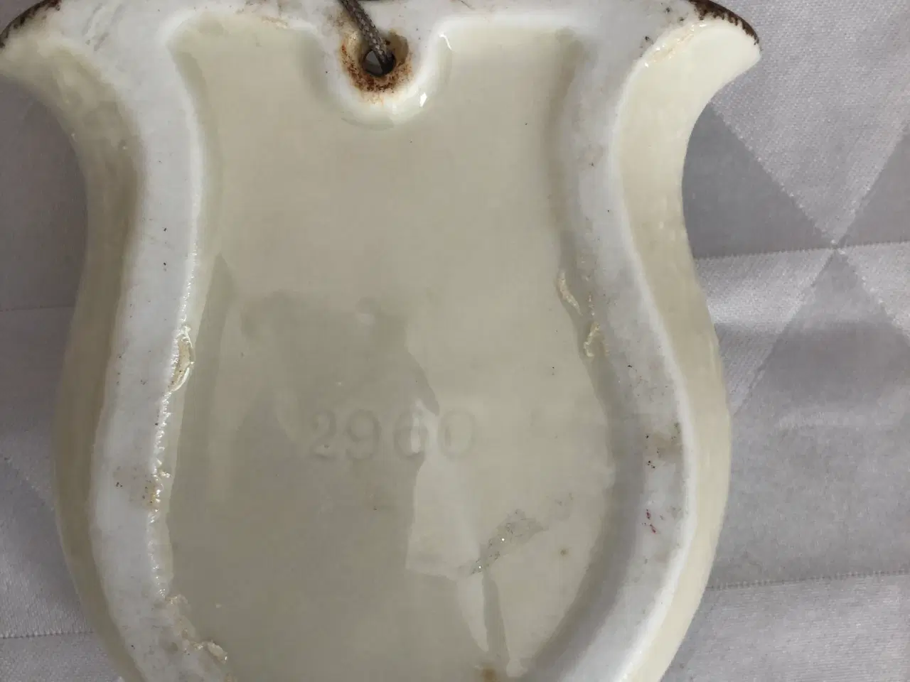 Billede 16 - Keramik vase til ophæng med blomstermotiver