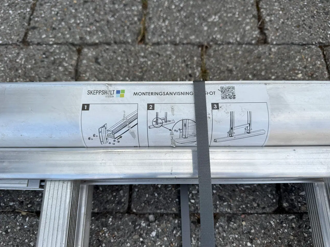 Billede 4 - Stige - Combistige m/fod Proff 2-delt. 2x9 trin - 
