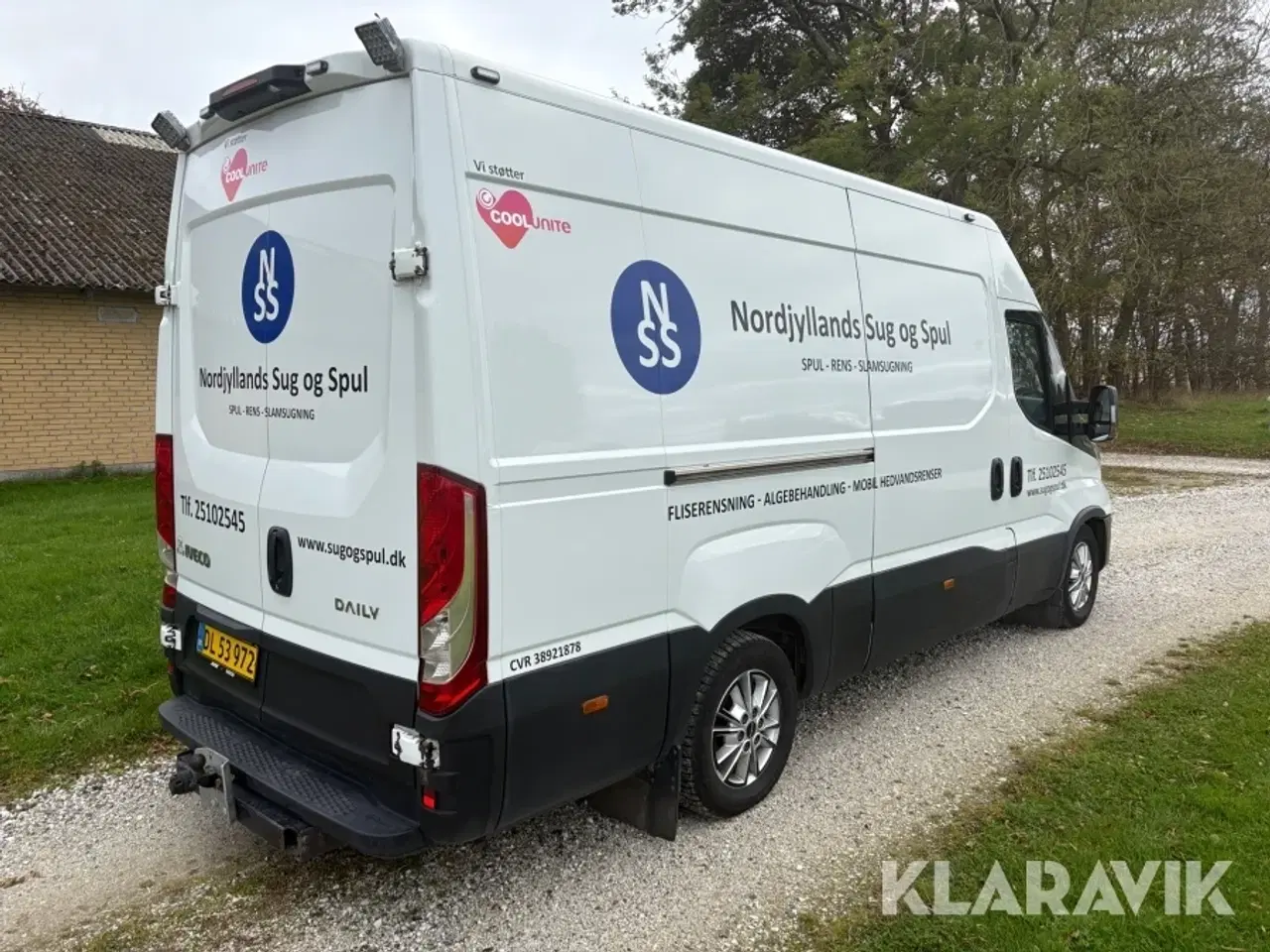 Billede 5 - Varebil Iveco Daily 35-180 med indbygget spule- og renseanlæg