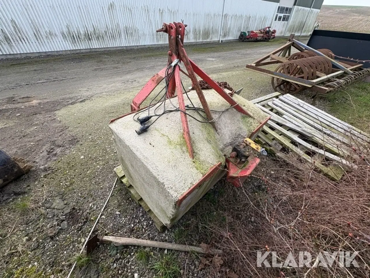 Billede 4 - Vægtklods beton med kobling