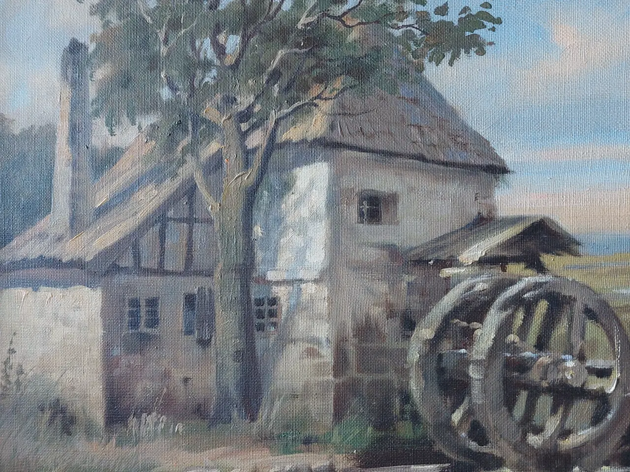Billede 3 - Henrik Poulsen - ( 1927 - 1997 ) - oliemaleri