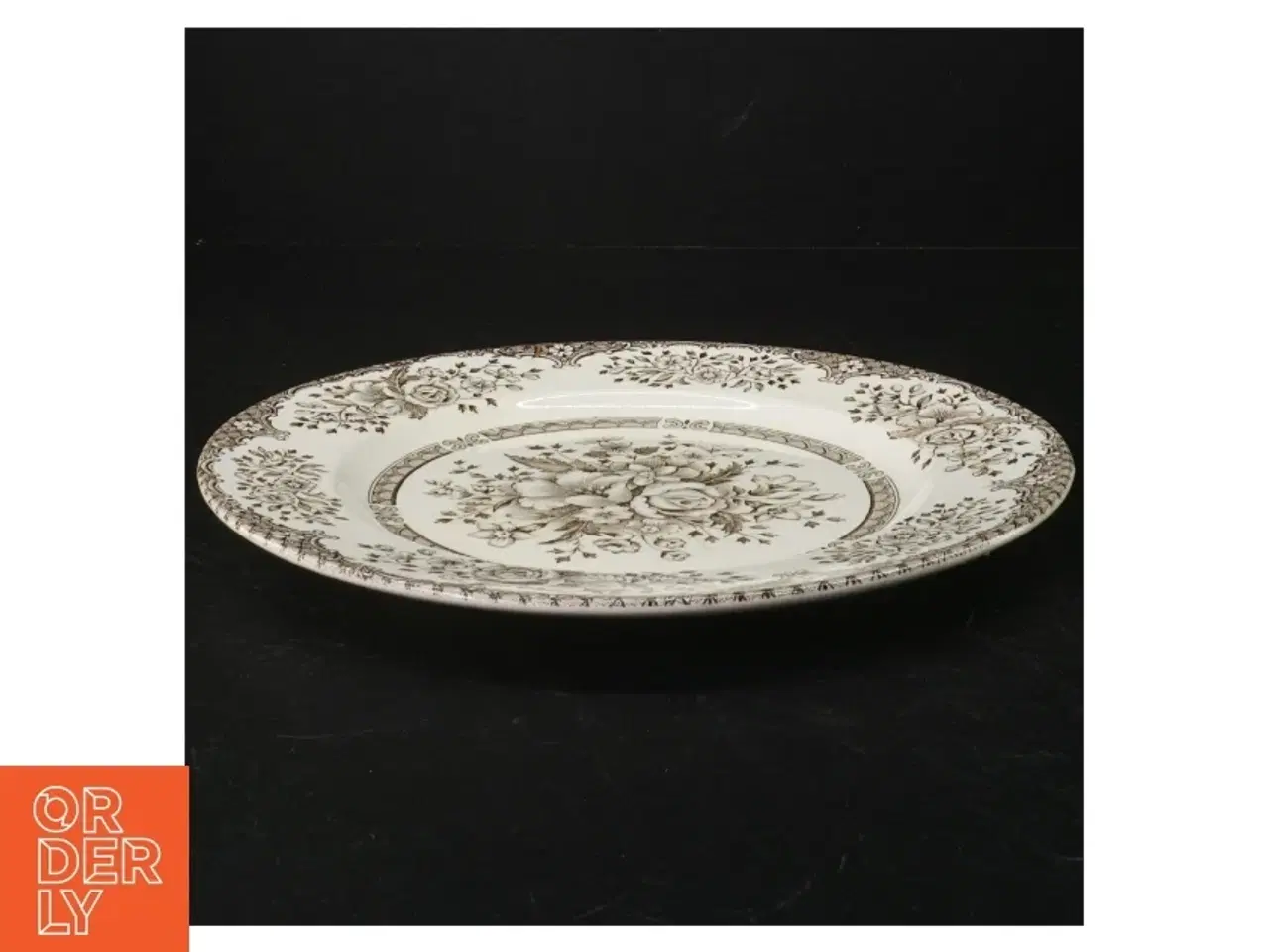 Billede 3 - Kew Gardens Middagstallerken med blomstermotiv fra Kew Gardens (str. 25 cm)
