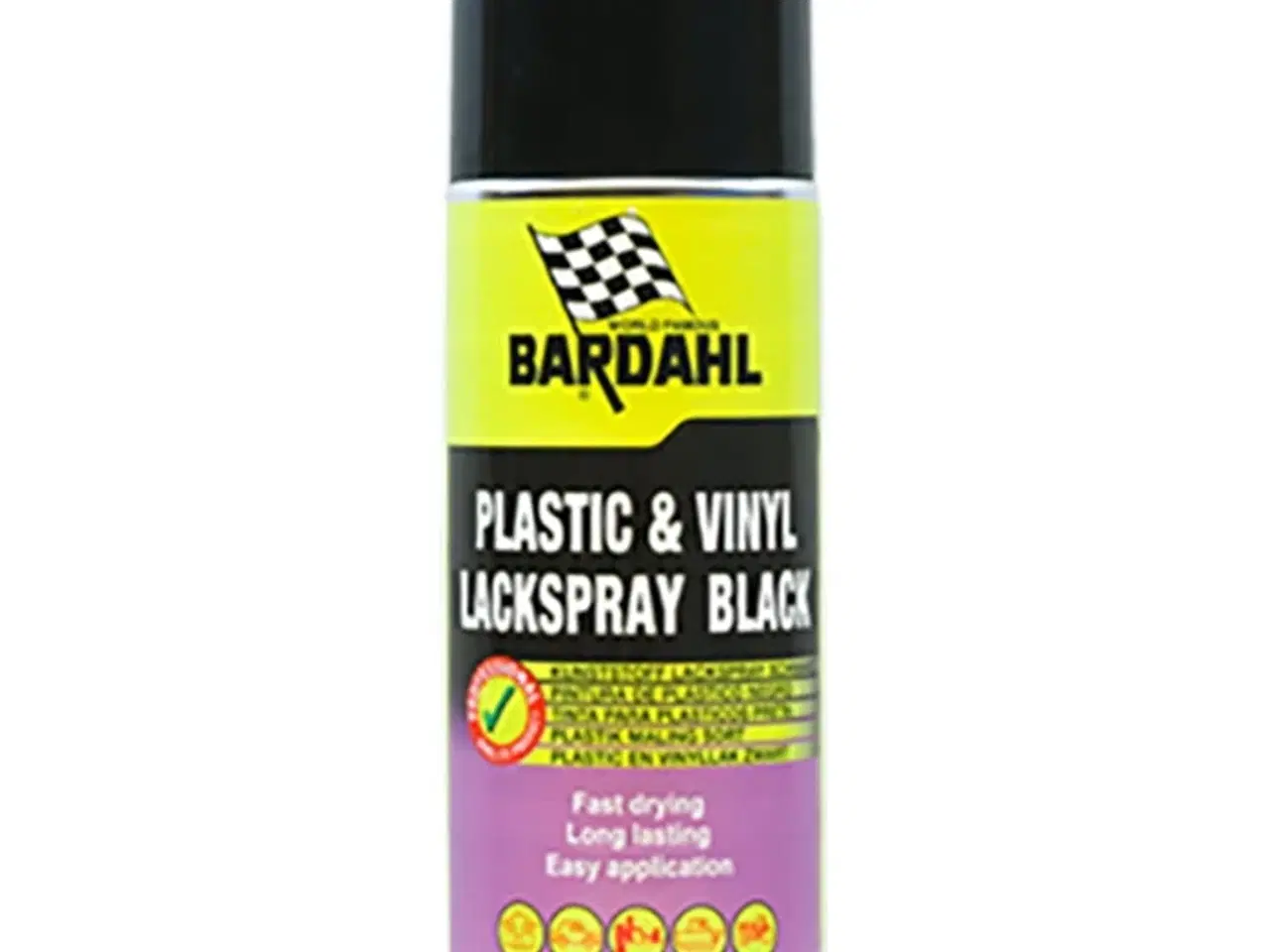 Billede 1 - Bardahl Vinylmaling Sort Spray 400 Ml.