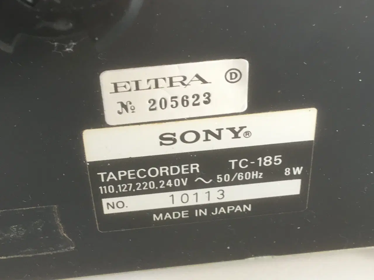 Billede 9 - sony kassettebåndoptager båndoptager TC-185 retro