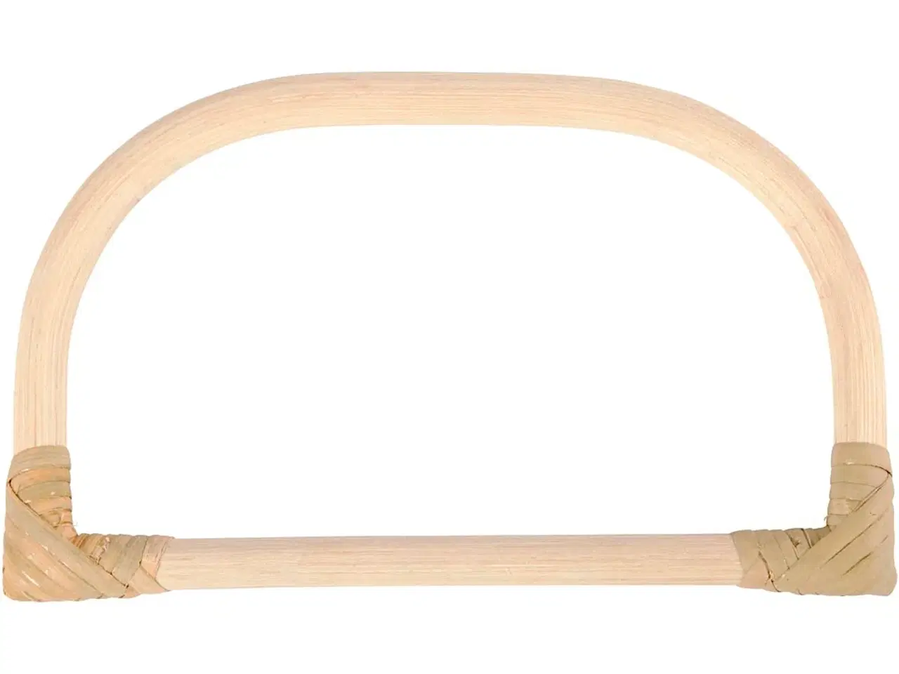 Billede 1 - Elegant Taskehank i Bambus - 15,5x9 cm