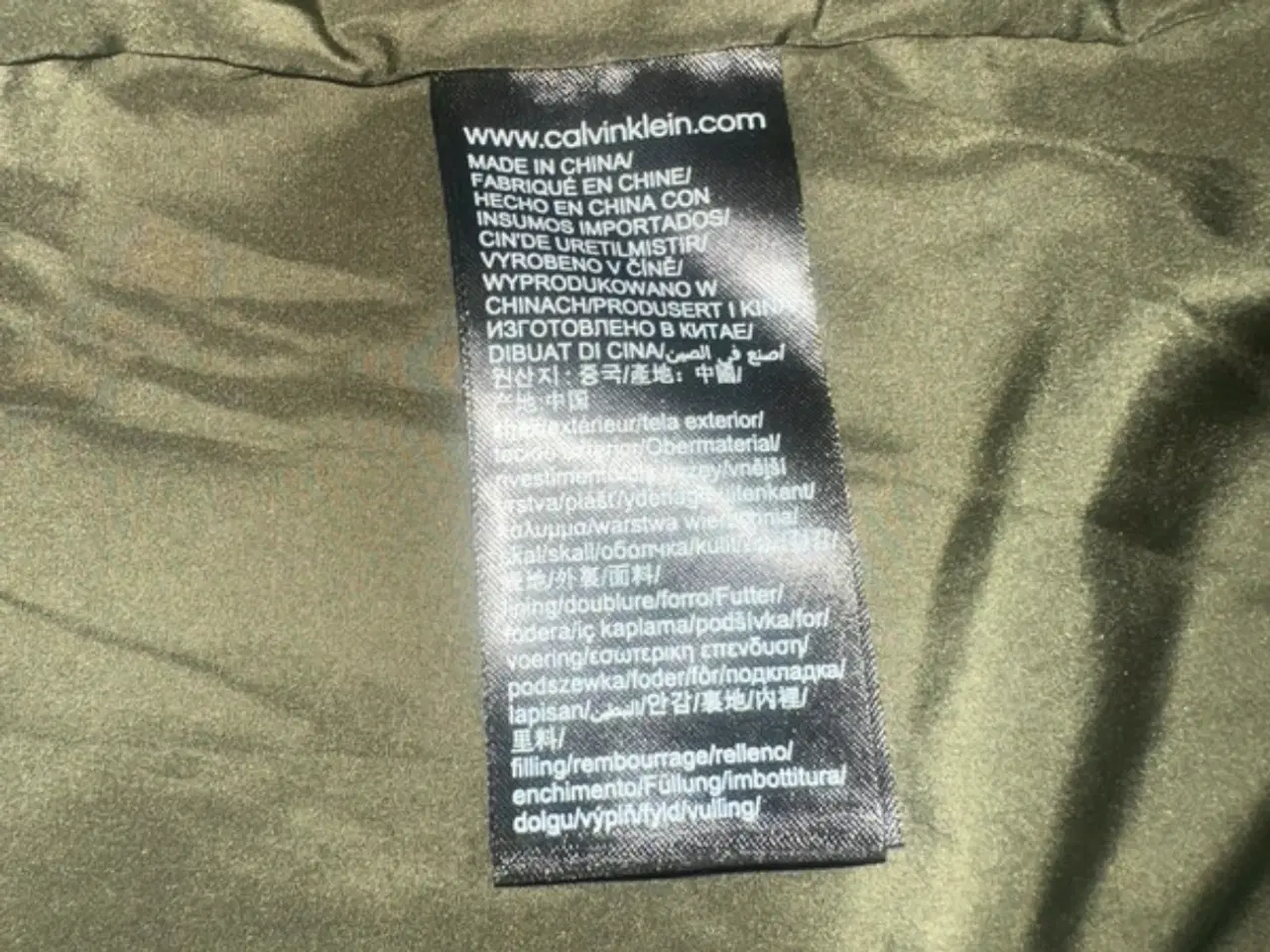 Billede 7 - Super fed lang jakke fra Calvin Klein 