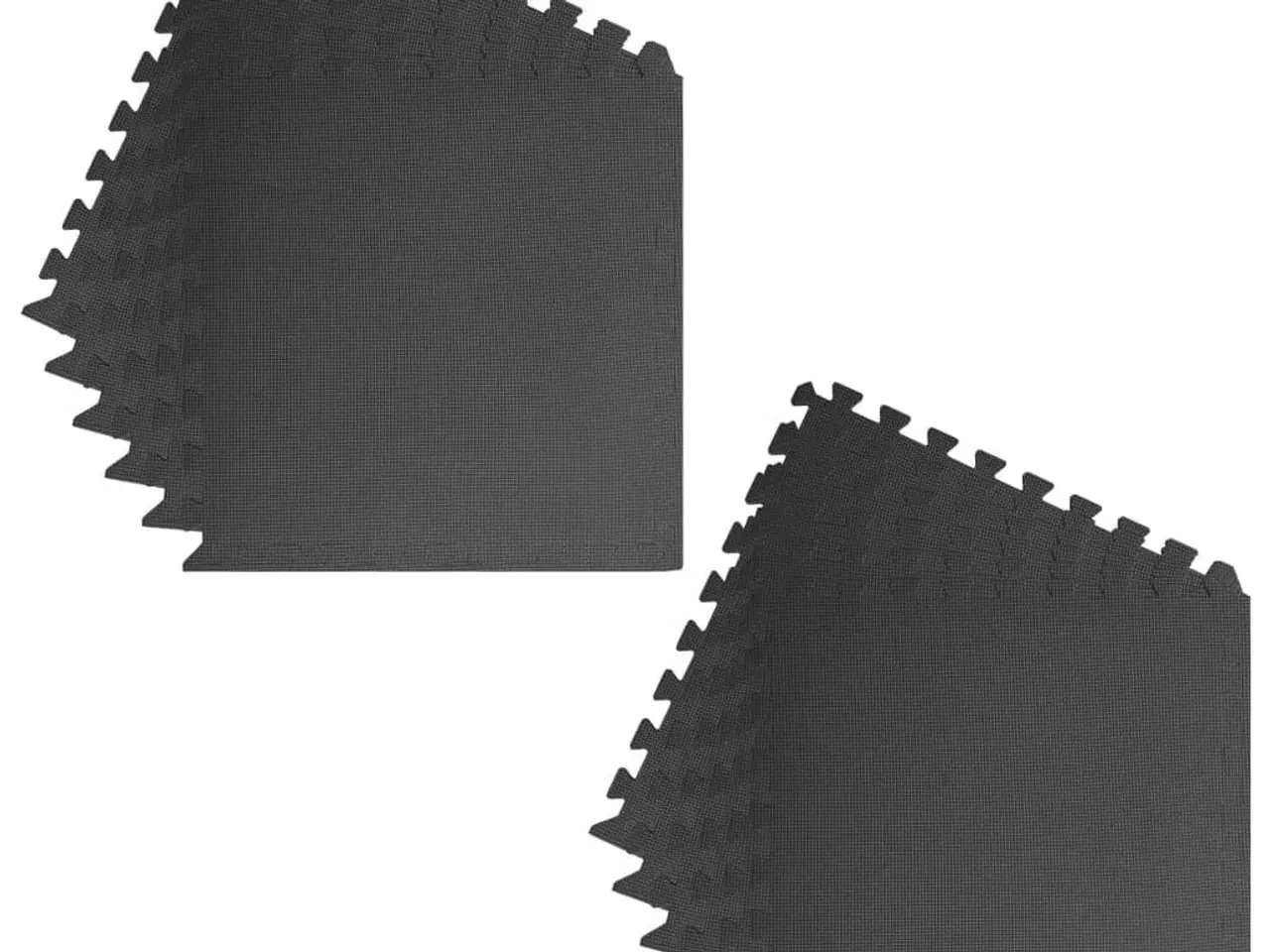 Billede 4 - Gulvmåtter 12 stk. 4,32 ㎡ EVA-skum sort
