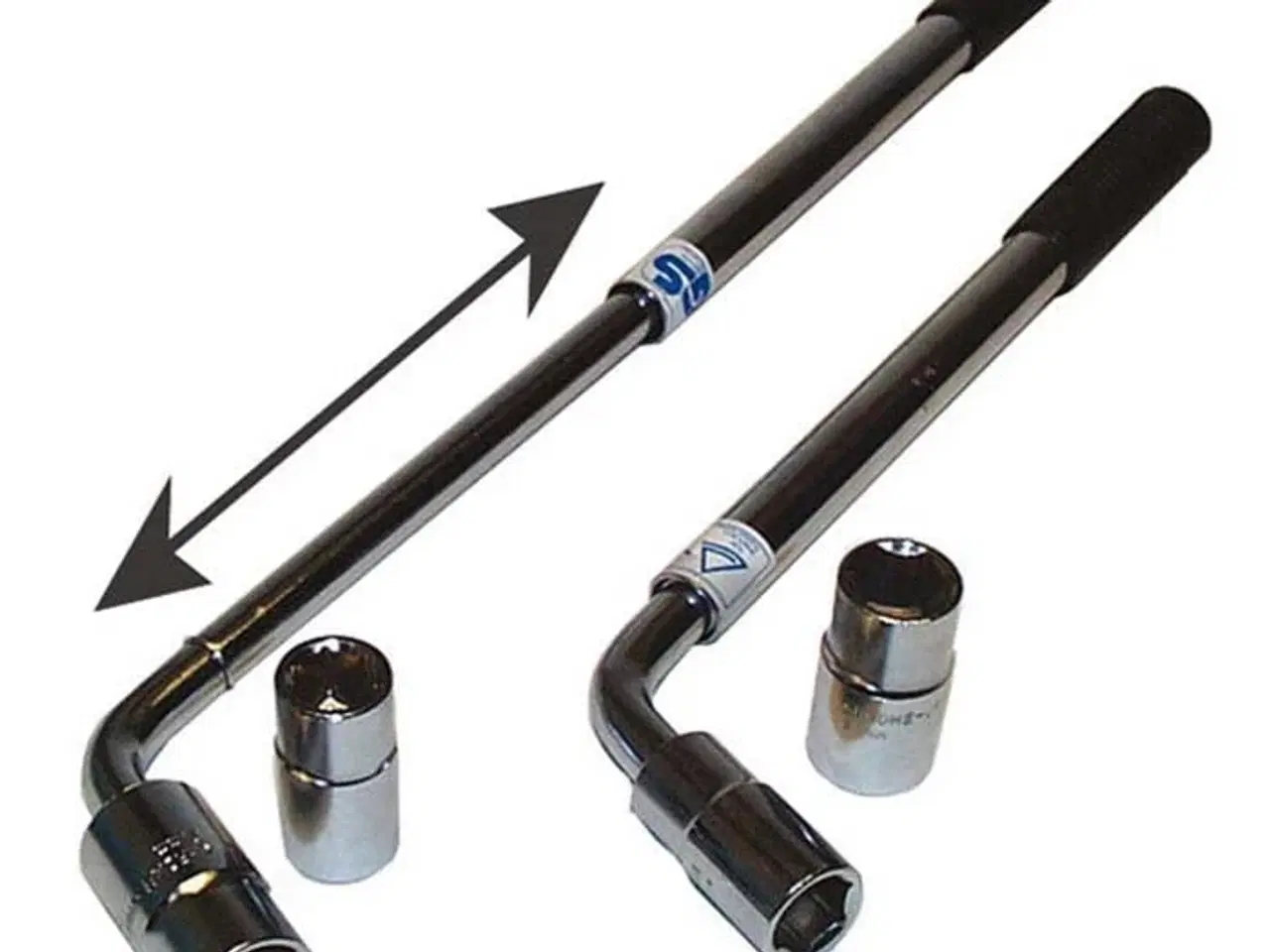 Billede 1 - Avant hjulnøgle m. teleskoparm 17/19 + 21/23mm