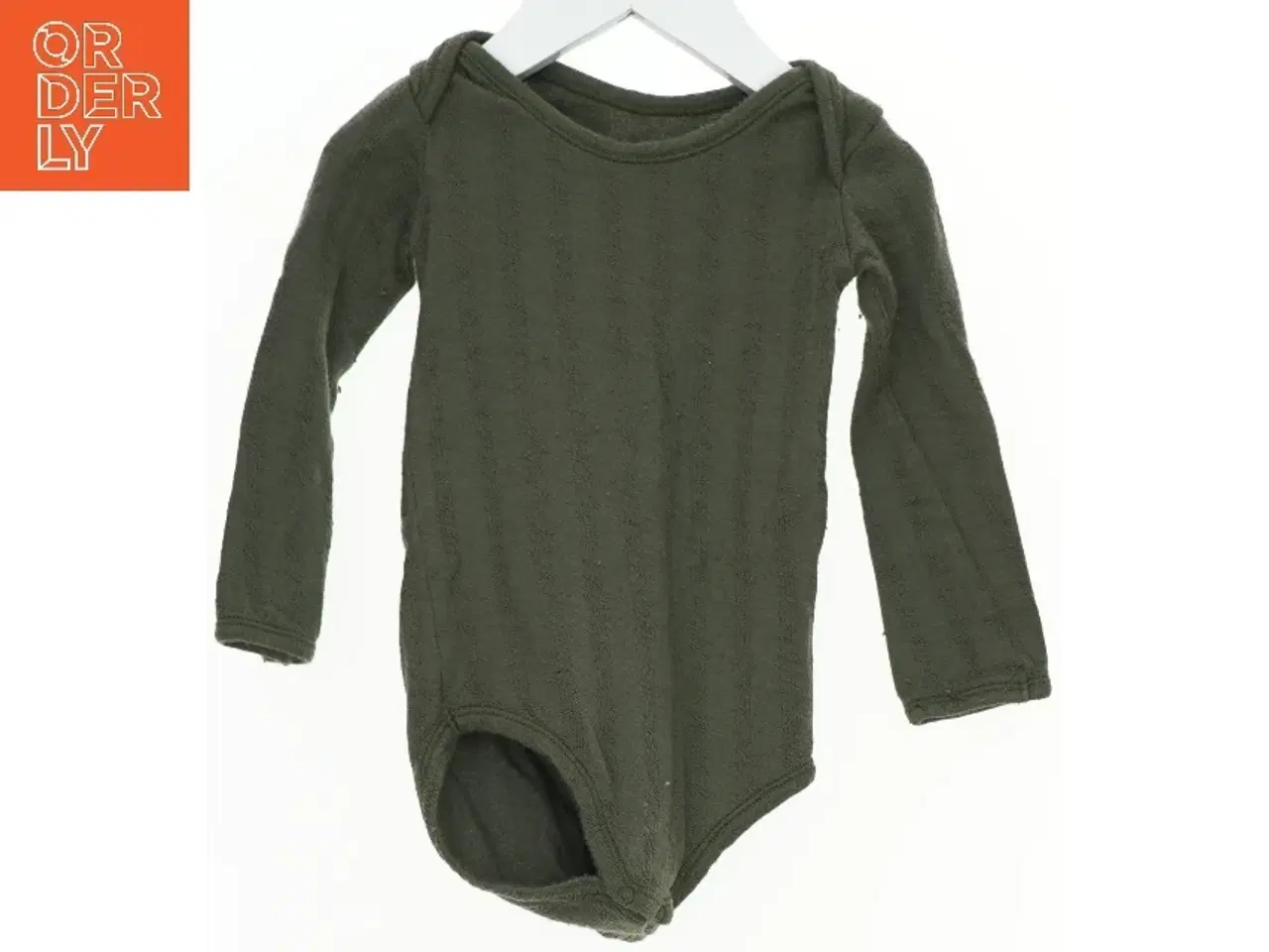 Billede 1 - Grøn langærmet bodystocking fra Noa Noa (str. 80)