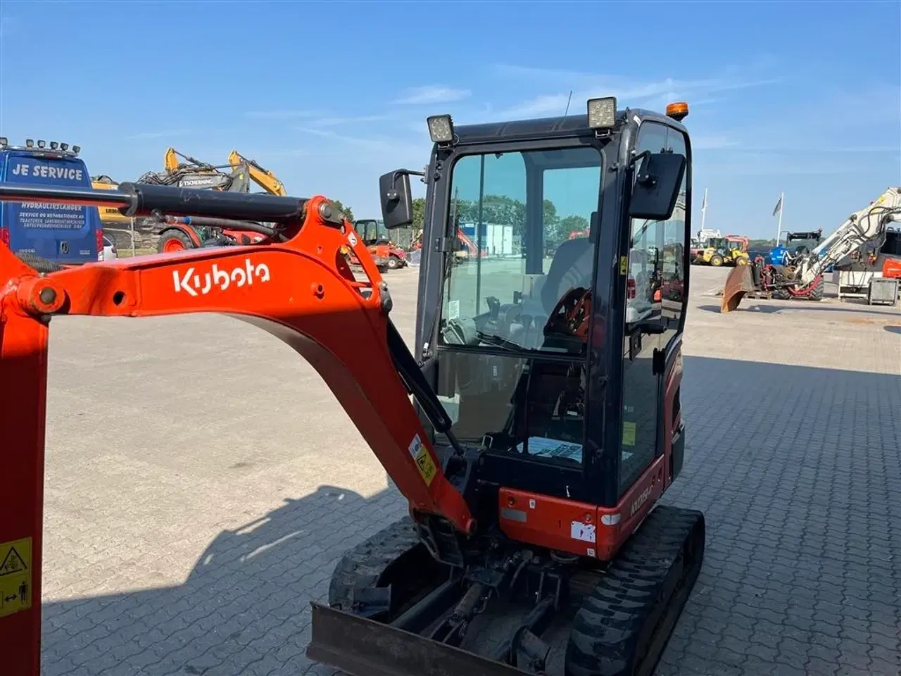 Billede 5 - Kubota KX019-4 kipbar planer skovl.