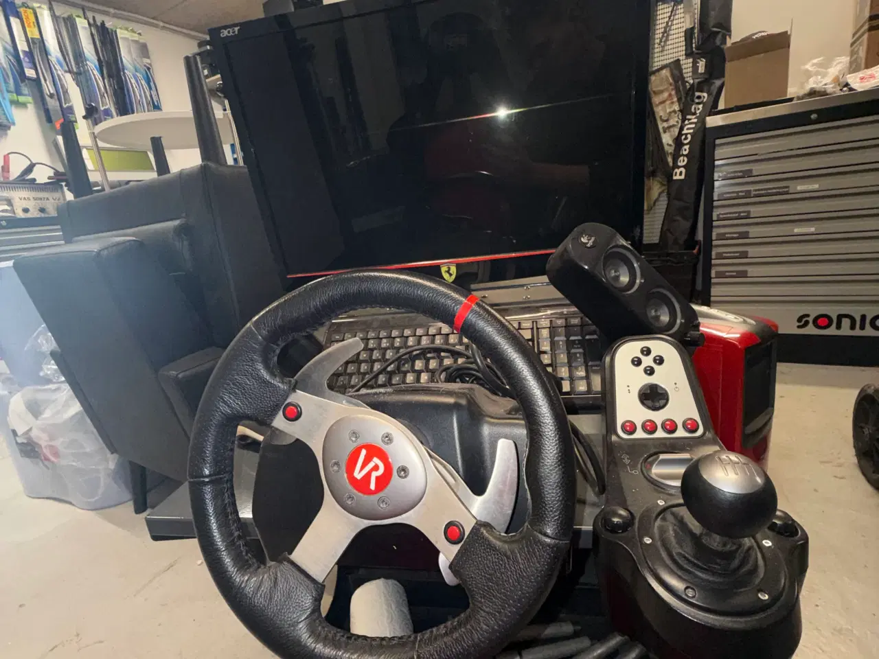 Billede 7 - Logitech Motorsports simulator