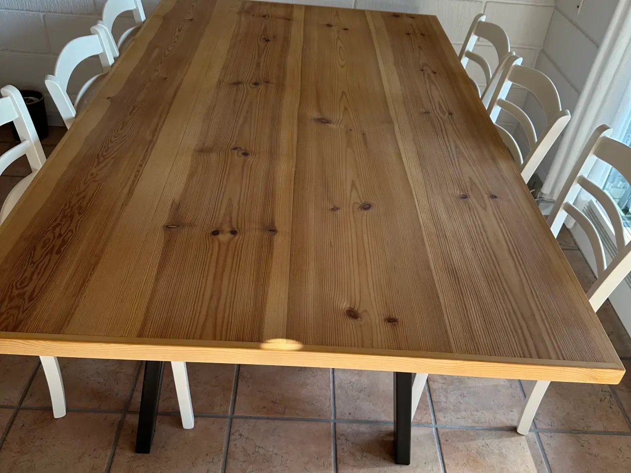 Billede 3 - Spisebord med 8 stole