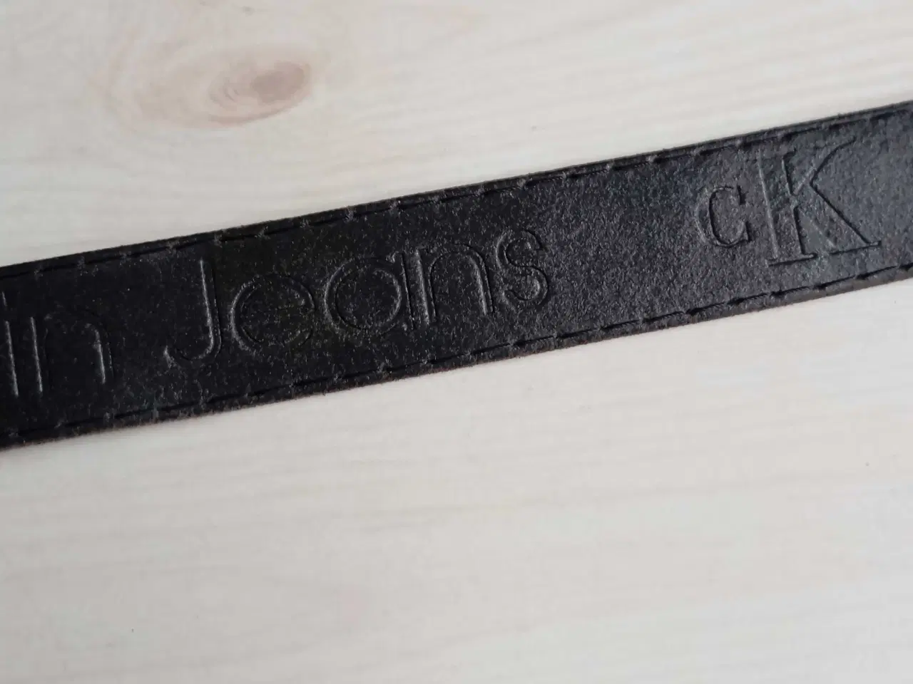 Billede 9 - Bælte. Ægte læder. Sort