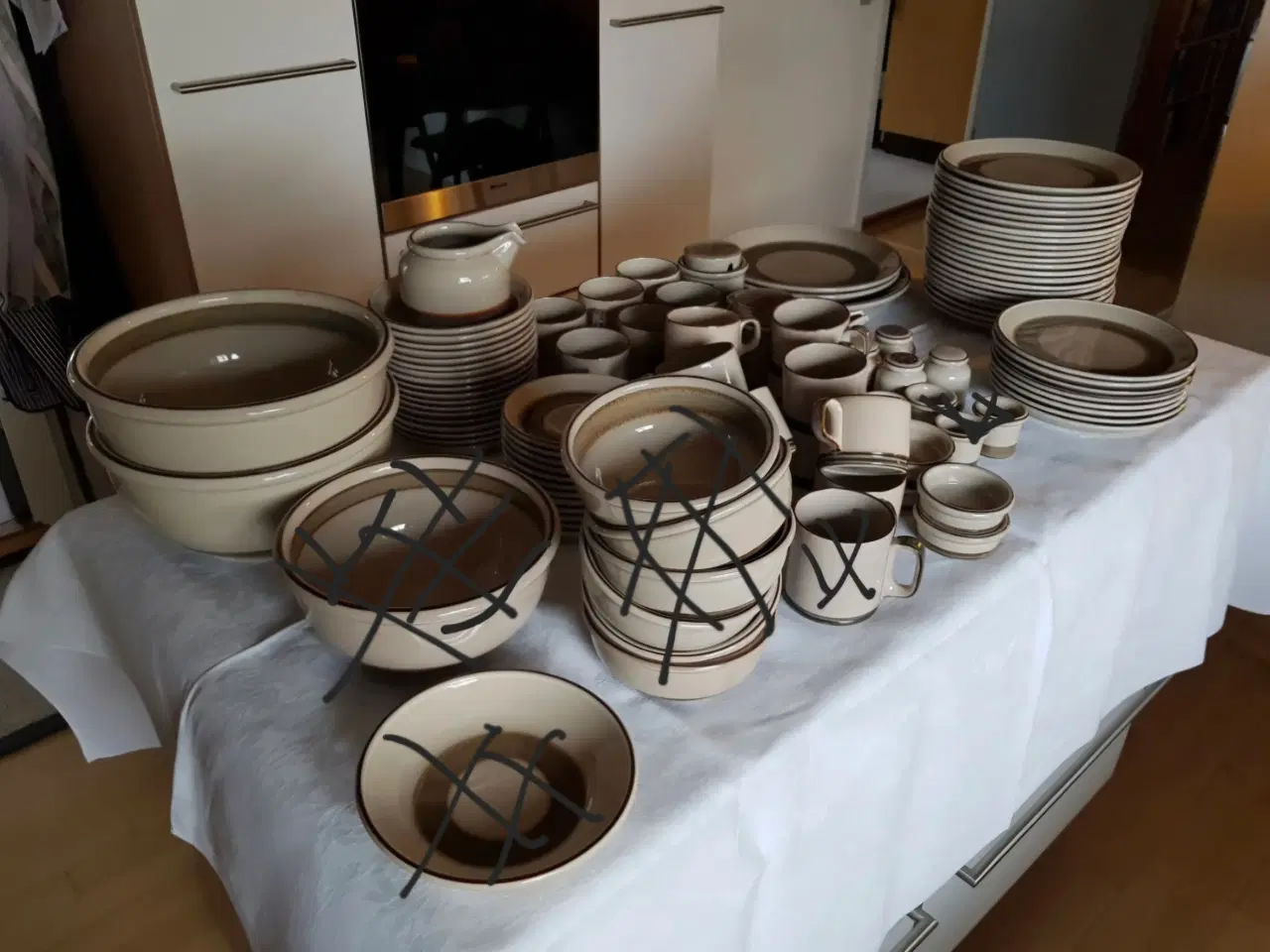 Billede 3 - Bing & Grøndahl Peru - stentøjsstel