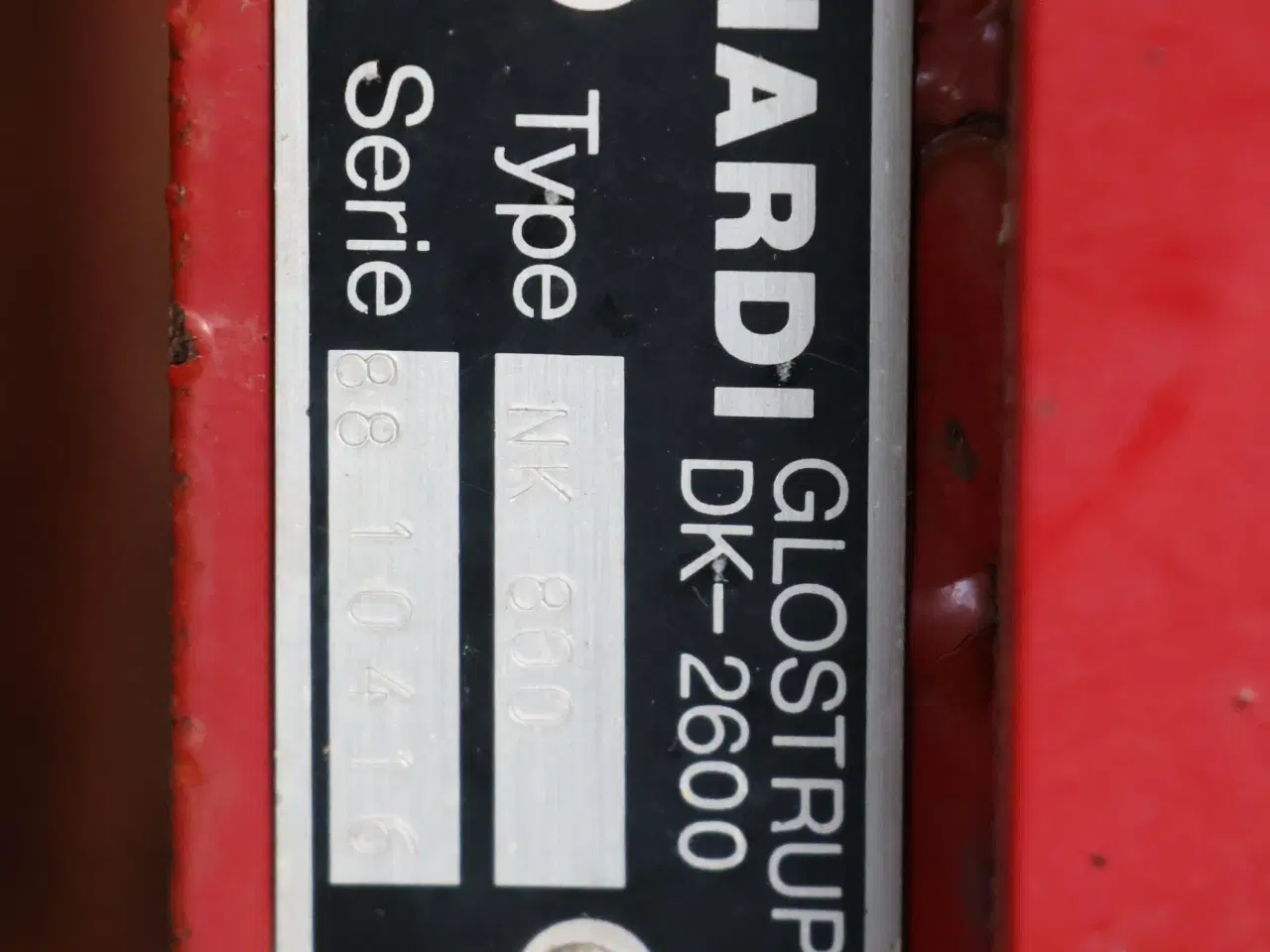 Billede 7 - Hardi NK800 bomsprøjte 12m. m/pto aksel. 