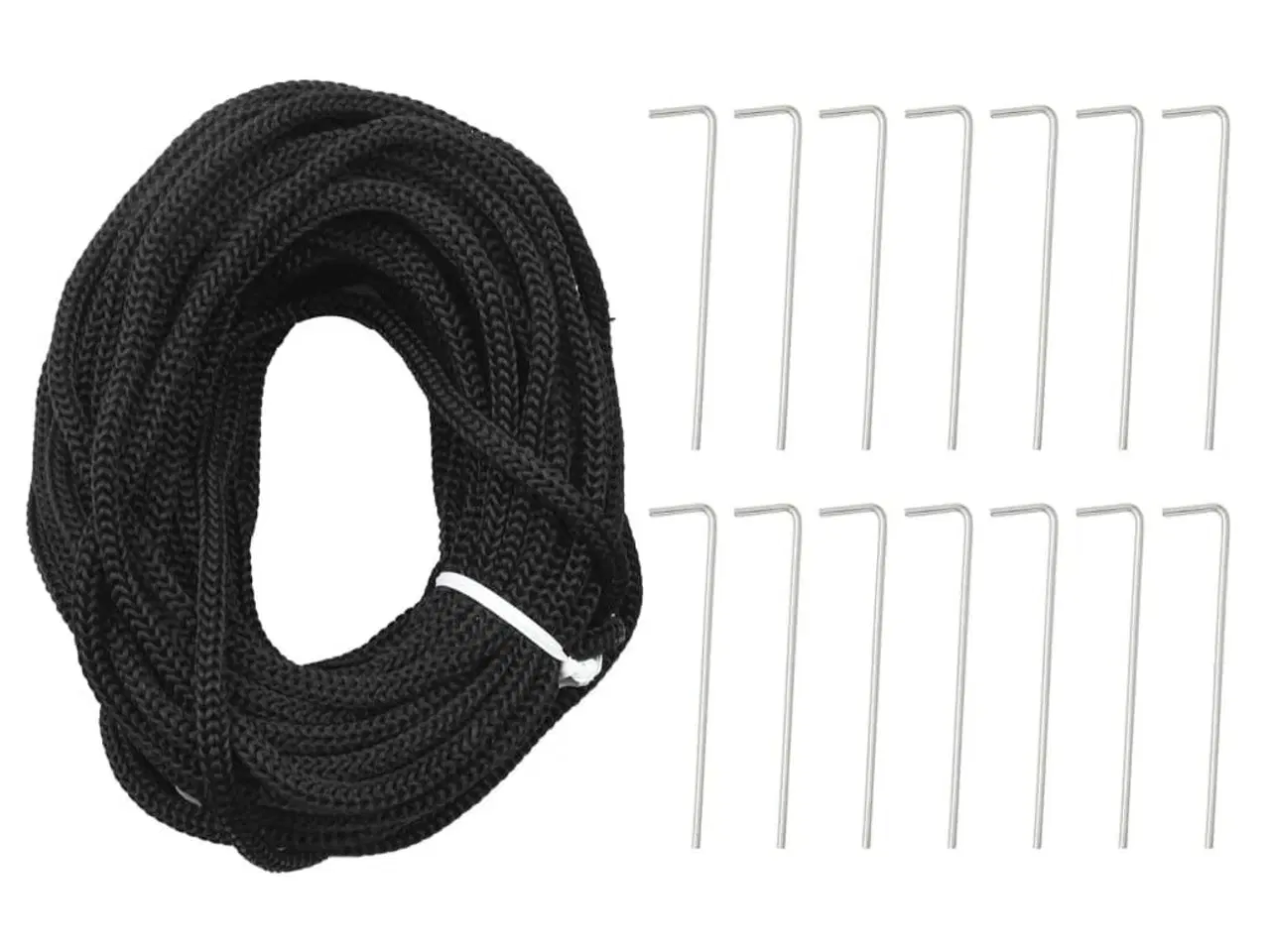 Billede 5 - Juletræ til flagstang 3000 LED'er 800 cm varmt hvidt lys