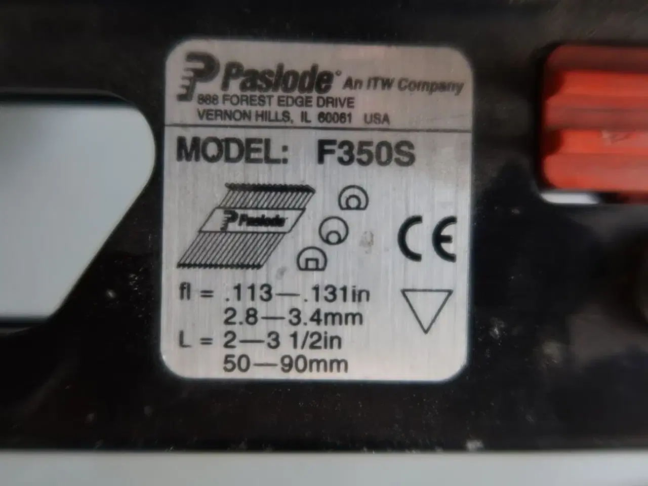 Billede 3 - Sømpistol PASLODE F350S