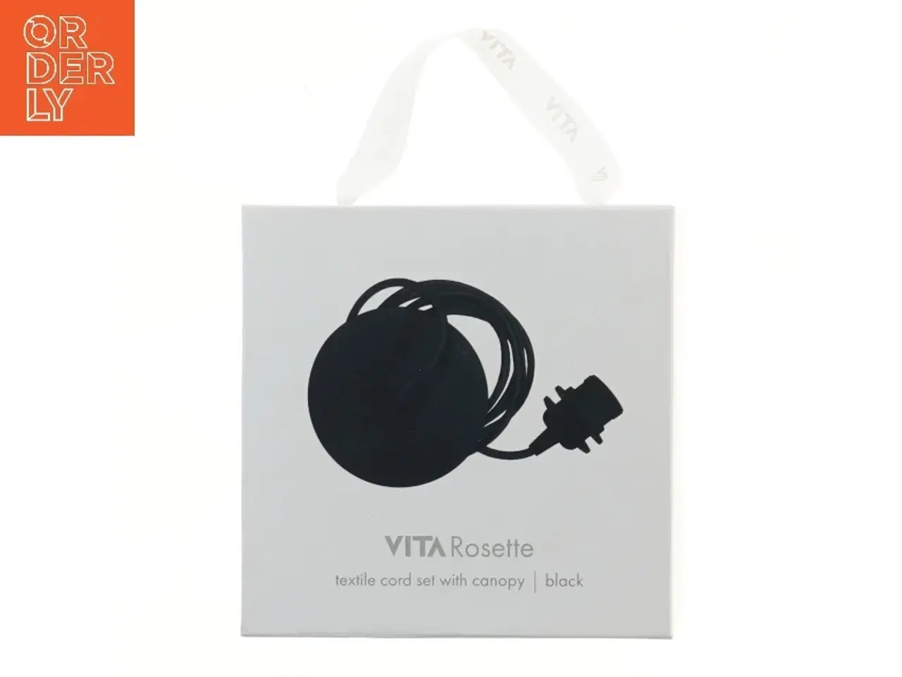 Billede 1 - VITA Rosette tekstilledning med baldakin fra VITA (str. Ø 14 cm)