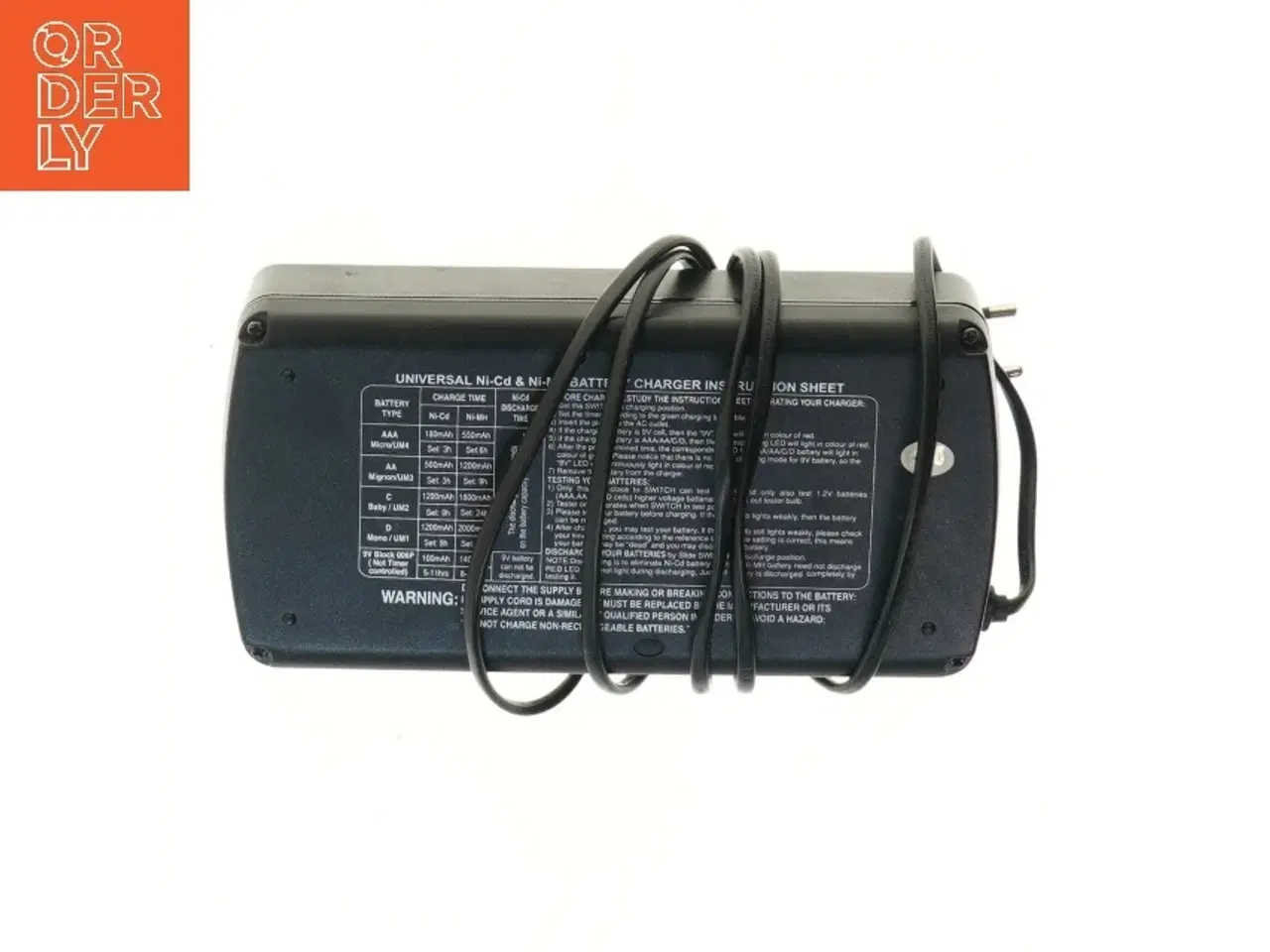 Billede 3 - Batterioplader Kameda fra Kameda (str. 21x10 cm)
