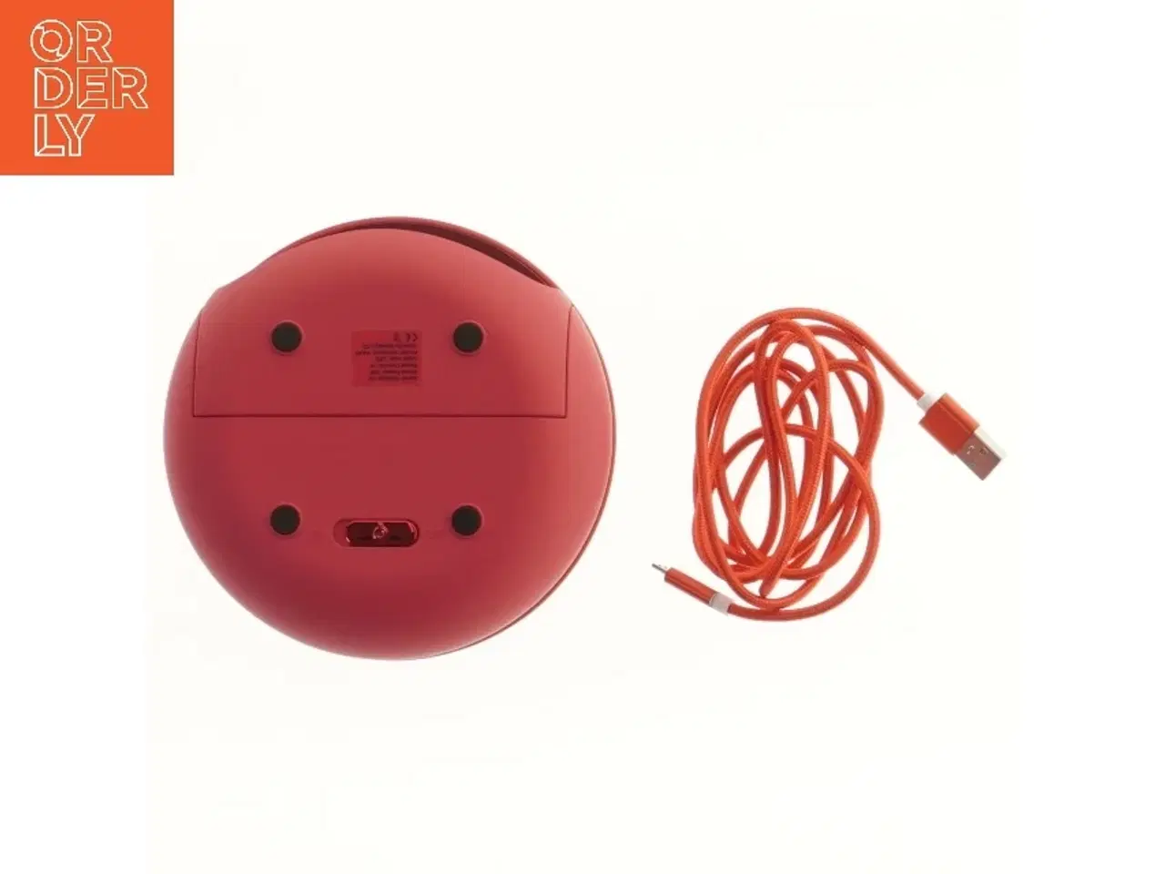 Billede 4 - Rød LED neglelampe med USB-kabel fra Le Mini Macaron (str. Ø 14 cm)