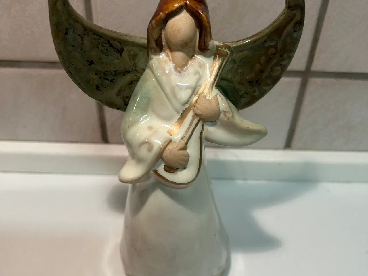 Billede 4 - 2 stk. solengle i stentøj